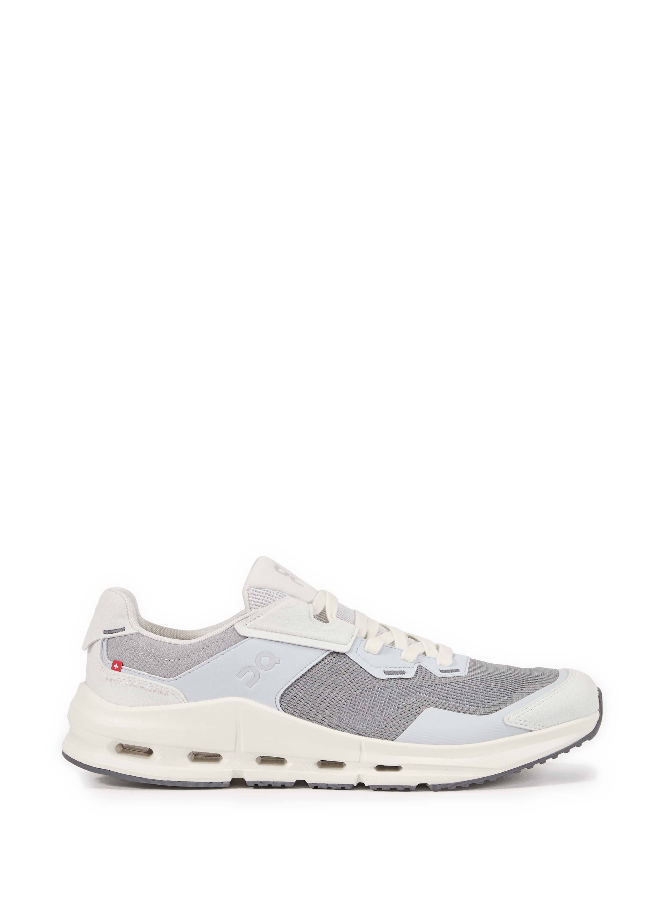 Baskets bi-matière ON RUNNING Gris