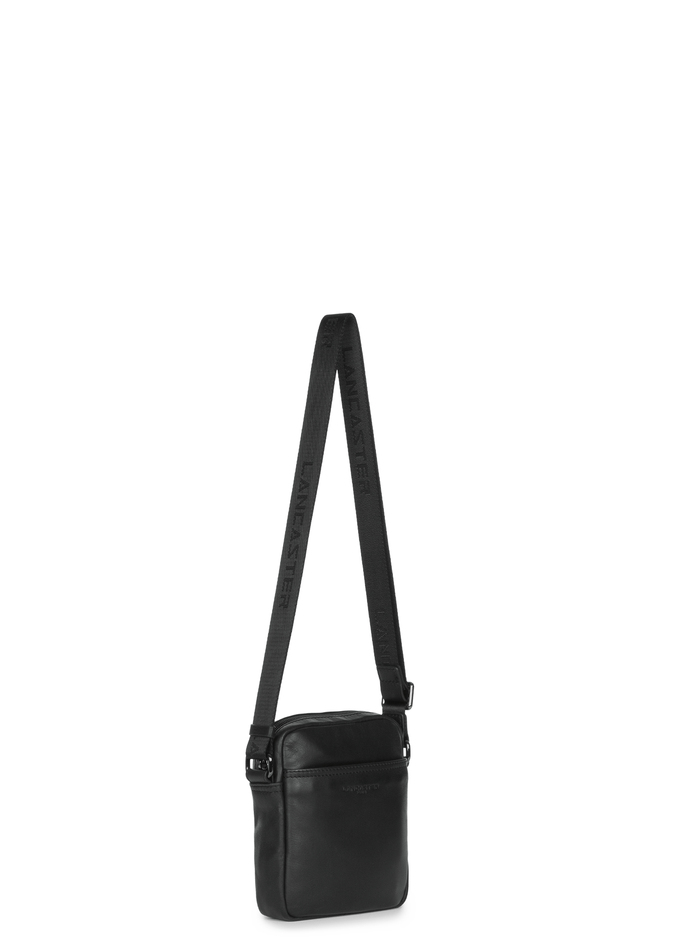Mini crossbody bag - soft vintage homme LANCASTER Black
