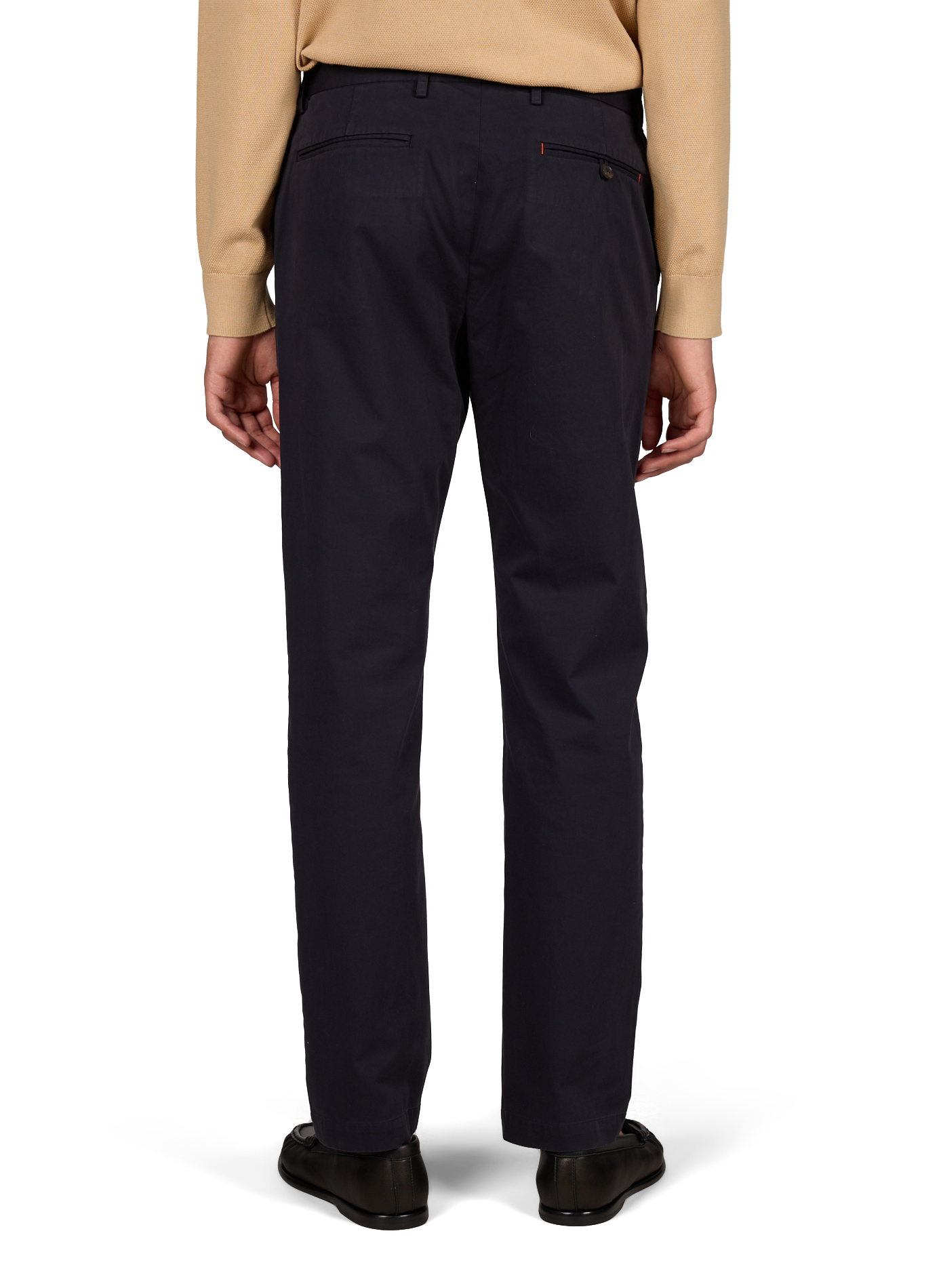 Pantalon chino en coton mélangé PAUL SMITH Bleu