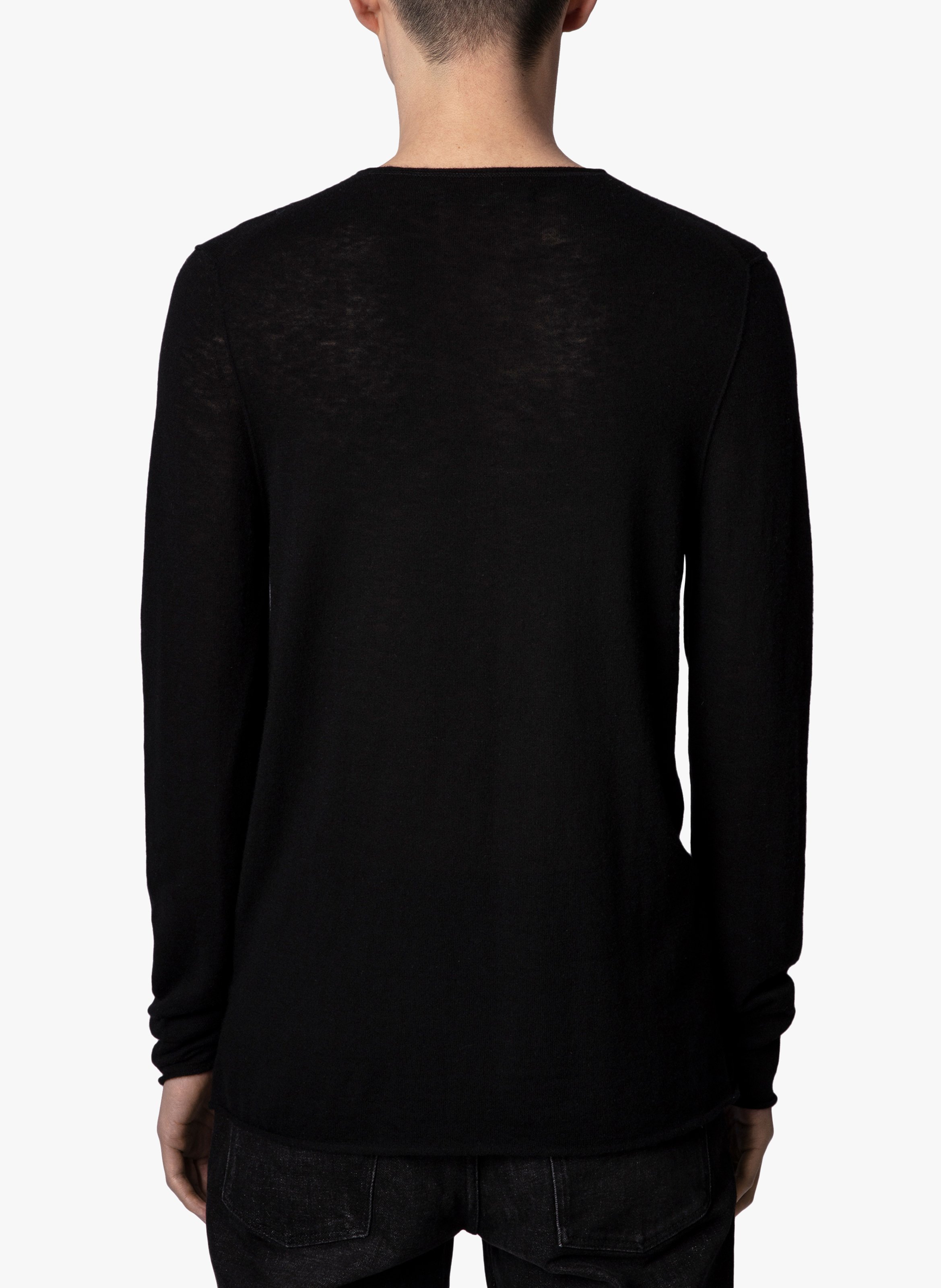 Pull droit en cachemire teiss ZADIG&VOLTAIRE Zwart