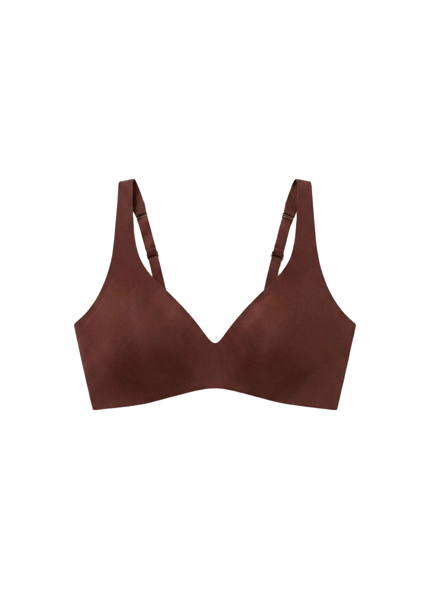 Solid push-up bra YADE Brown