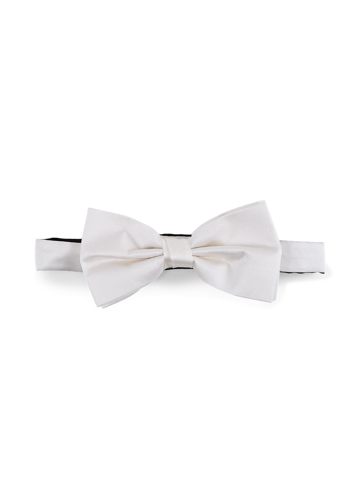 Silk Bow Tie SEIDENSTICKER White