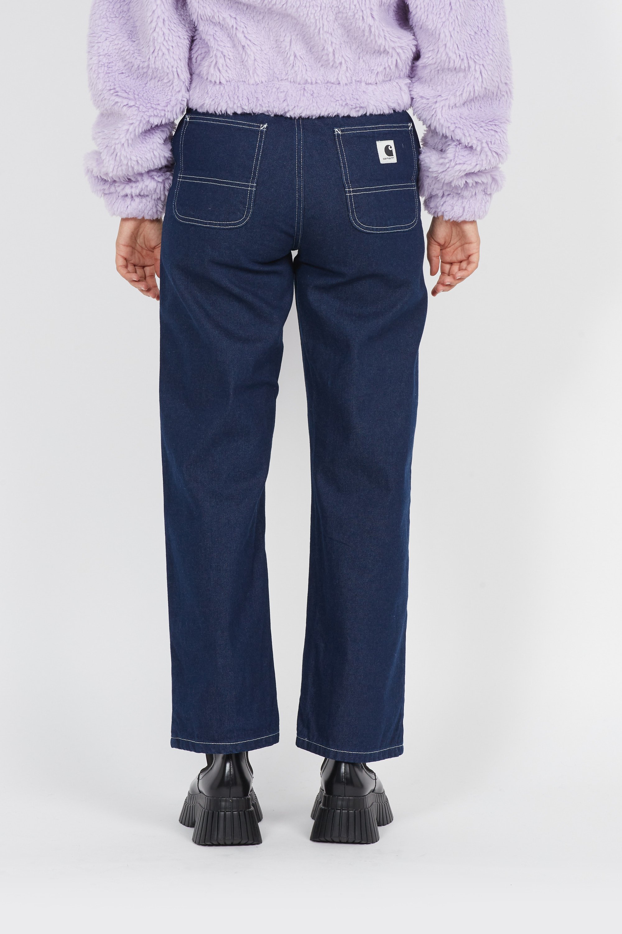Jean w' simple pant CARHARTT WIP Bleu