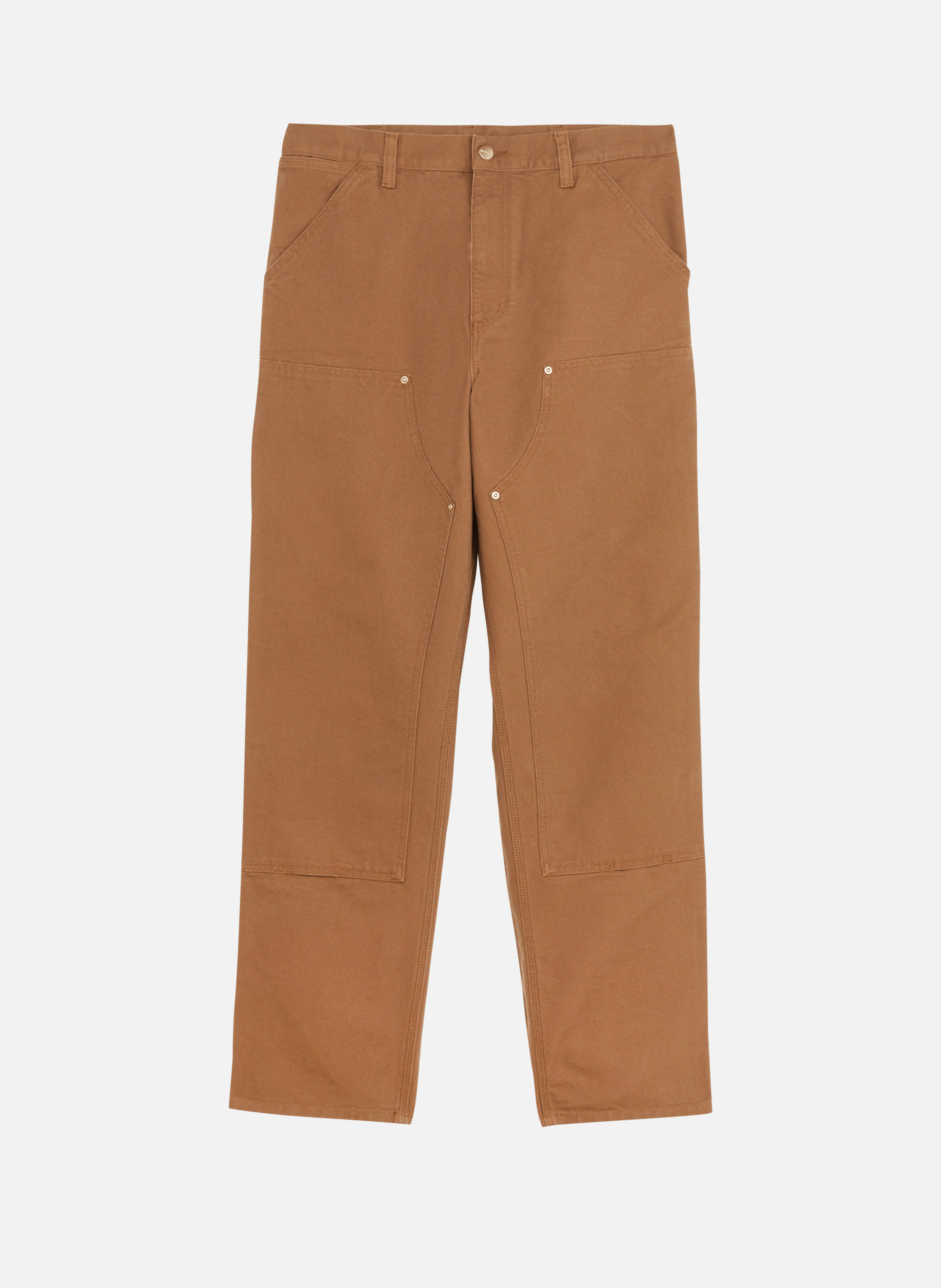 Pantalon double knee CARHARTT WIP Marron