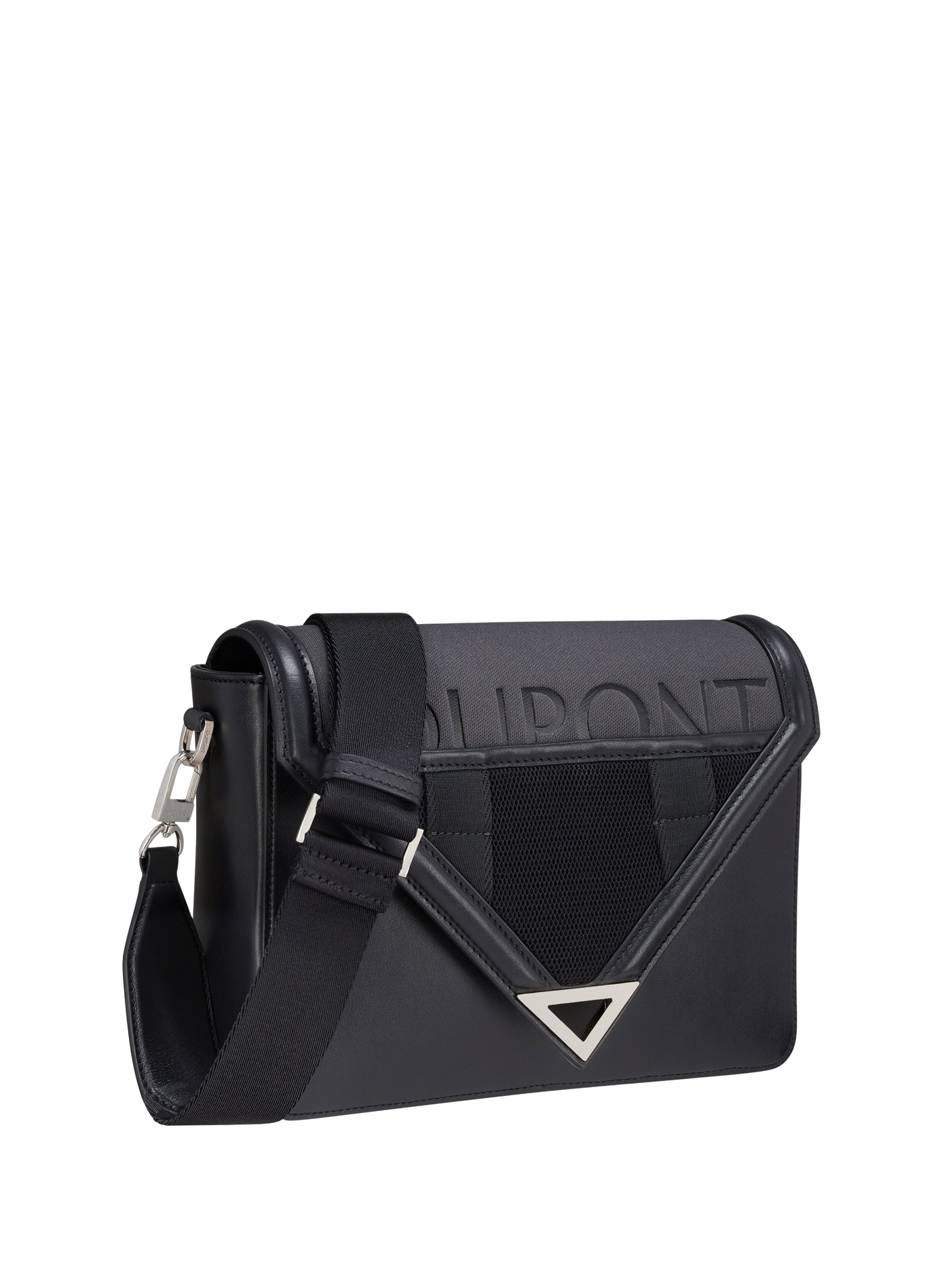 Messenger-Tasche "Explorer Challenge" aus Leder S.T. DUPONT Schwarz