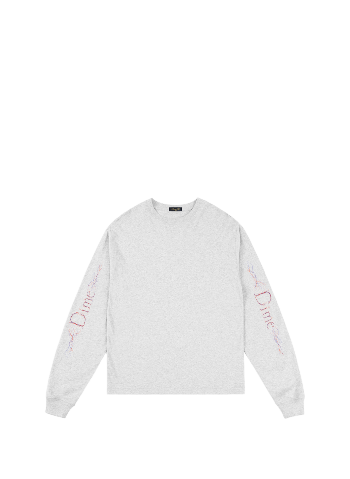 Straight-fit cotton T-shirt DIME White