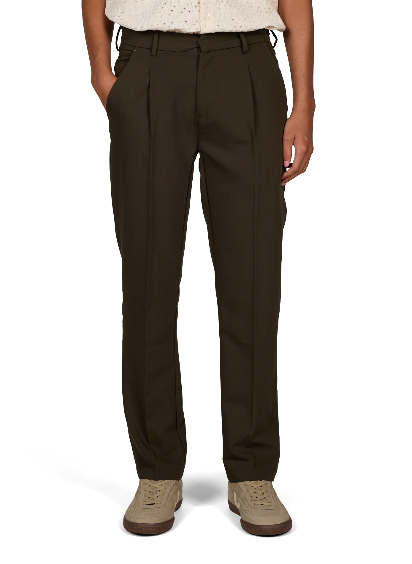 Plain trousers MAISON LABICHE Khaki
