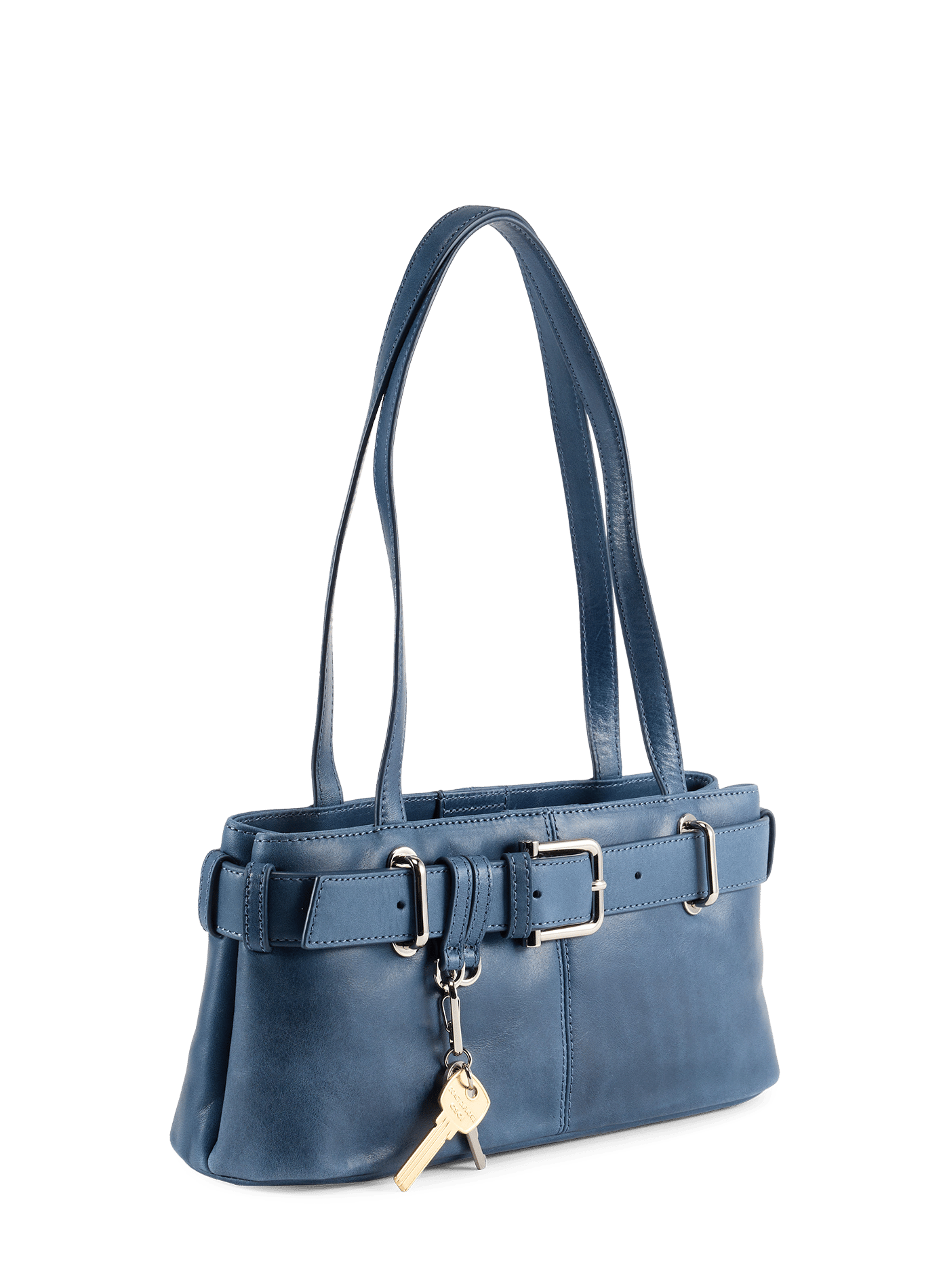 Sac à main Brocle à clés en cuir OSOI Bleu