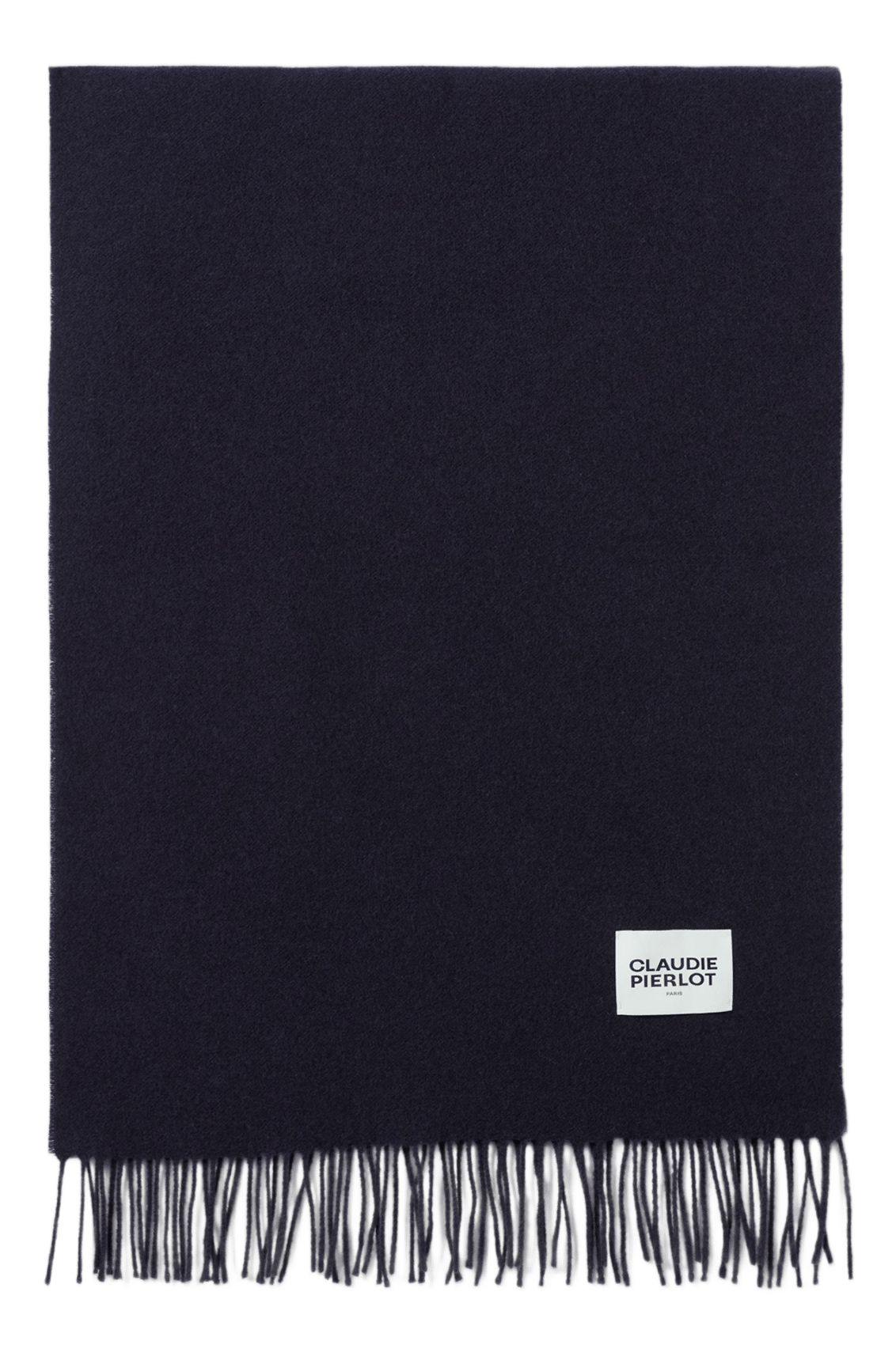 Echarpe en laine CLAUDIE PIERLOT Bleu