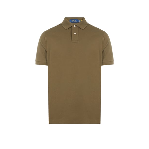 Polo slim en maille piqué de coton