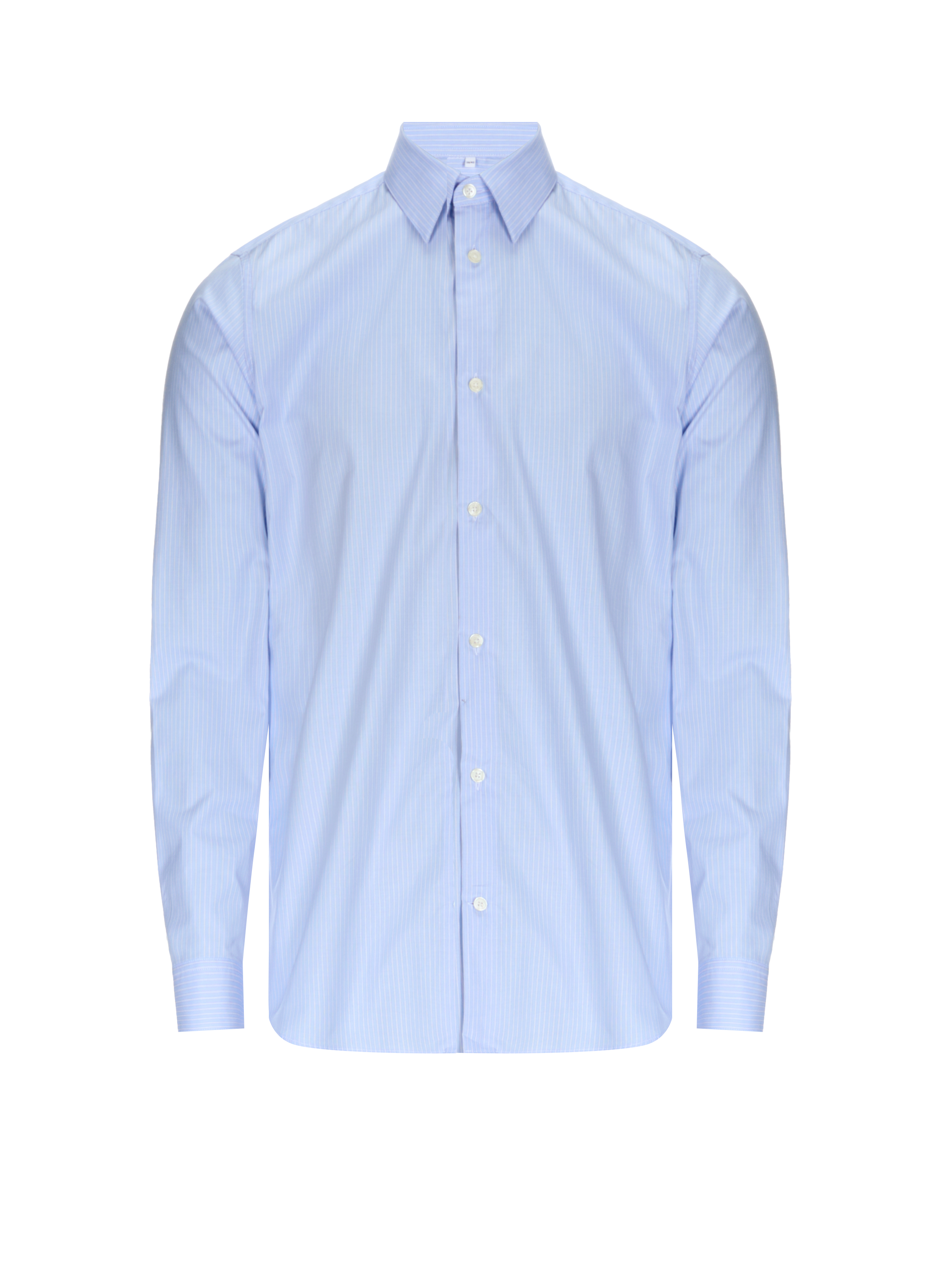 Striped slim fit shirt AU PRINTEMPS PARIS Blue