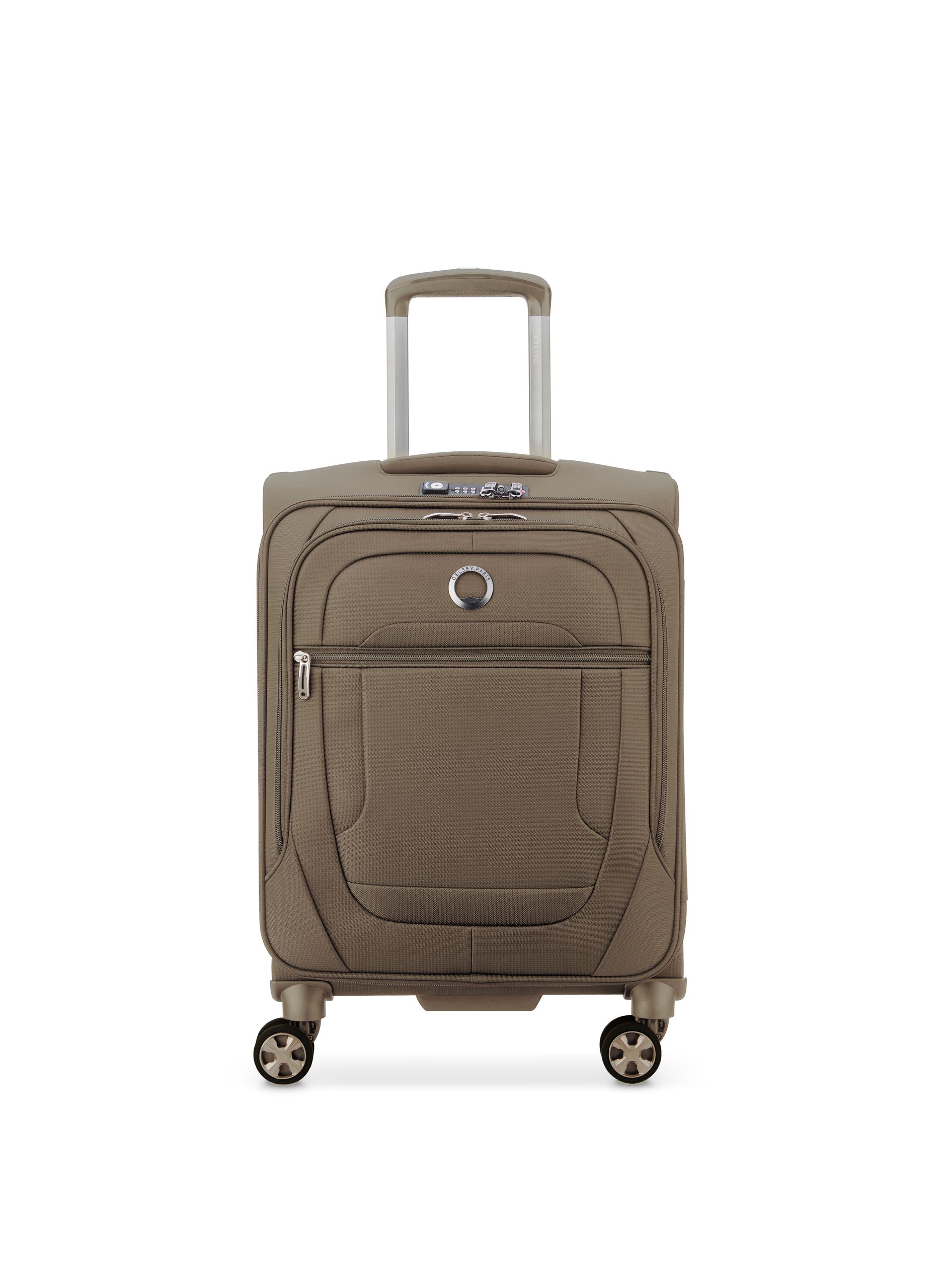 Valise cabine souple taille s - helium dlx DELSEY PARIS Marron