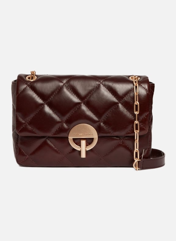 Grand sac moon en cuir Marron by VANESSA BRUNO VANESSA BRUNO Grand sac moon en cuir Marron