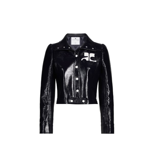 Blouson Réédition vinyle en coton mélangé Blouson Réédition vinyle en coton mélangé