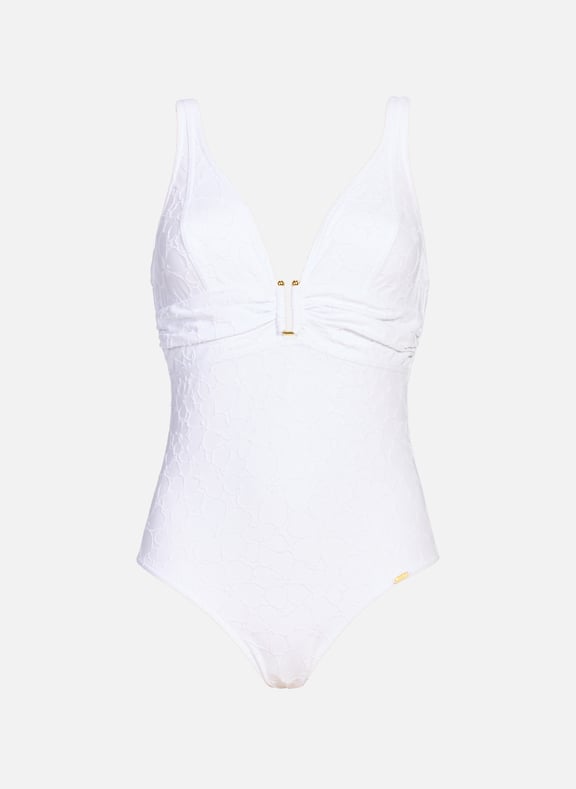 Maillot de bain 1 pièce Gecko Blanc by LIVIA LIVIA Maillot de bain 1 pièce Gecko Blanc