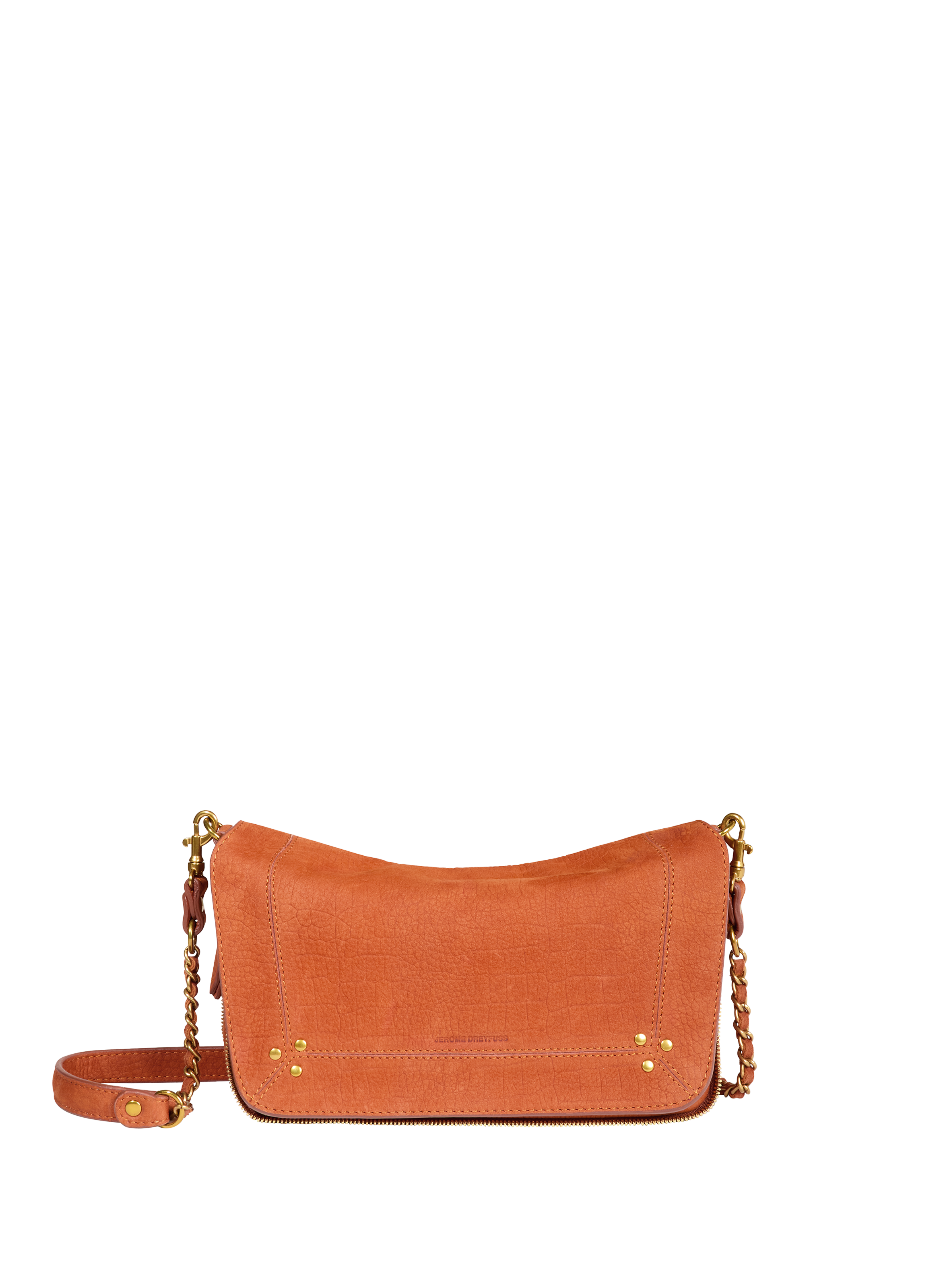 Sac bandoulière Bobi S en cuir JÉRÔME DREYFUSS Orange