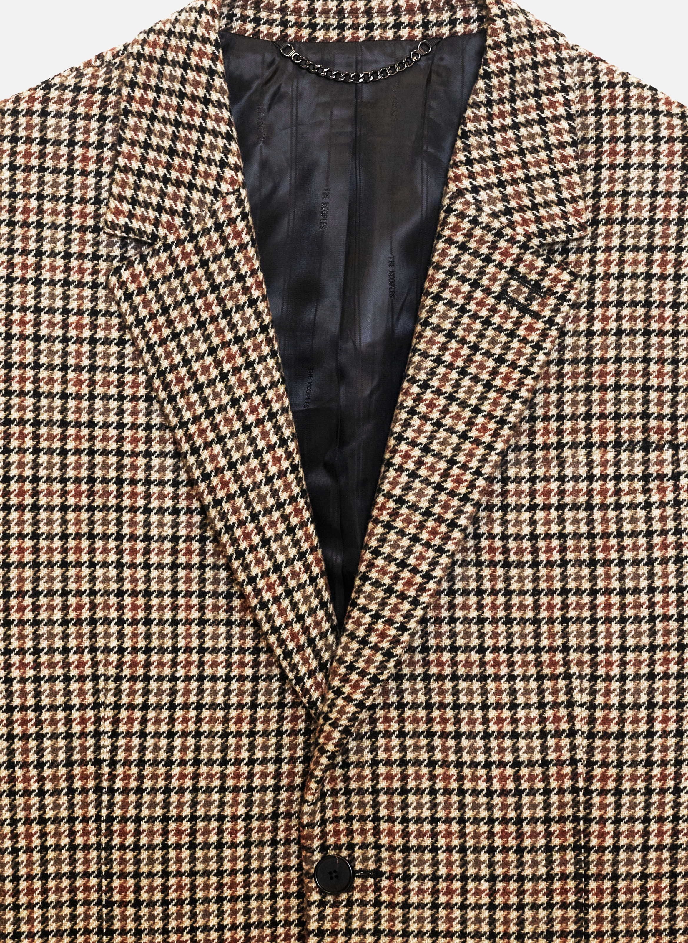 Veste en pied de poule THE KOOPLES Marron