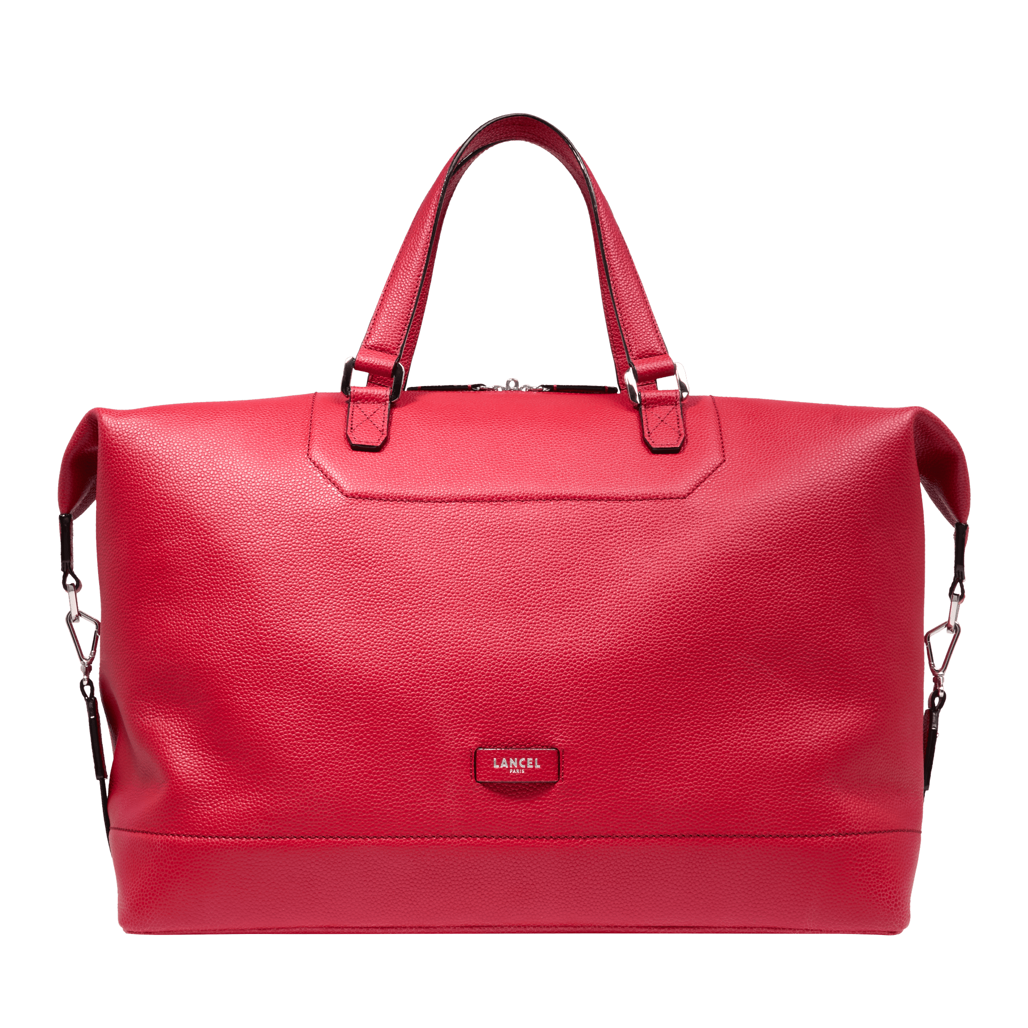LANCEL Sac weekend 45 ninon de lancel en cuir Rouge