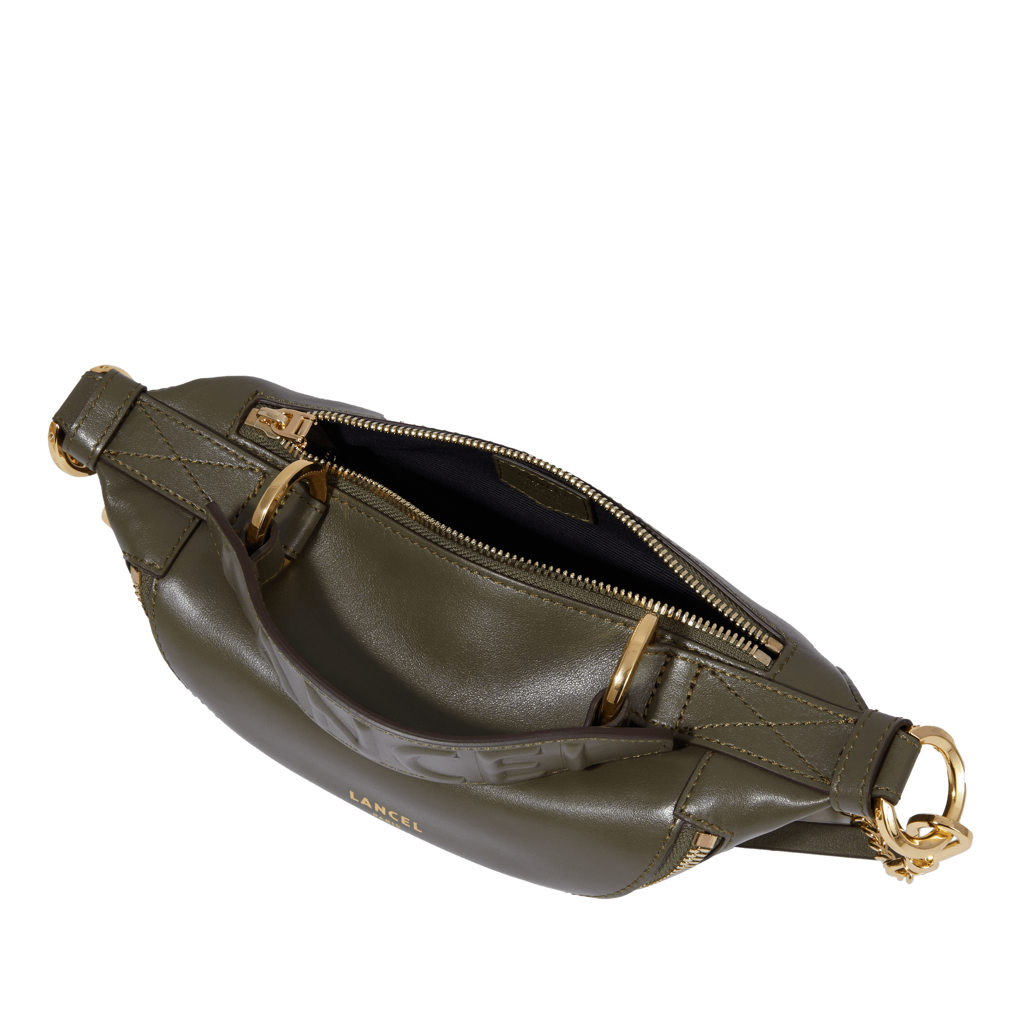 Mini sac porté croisé - origami de lancel LANCEL Vert