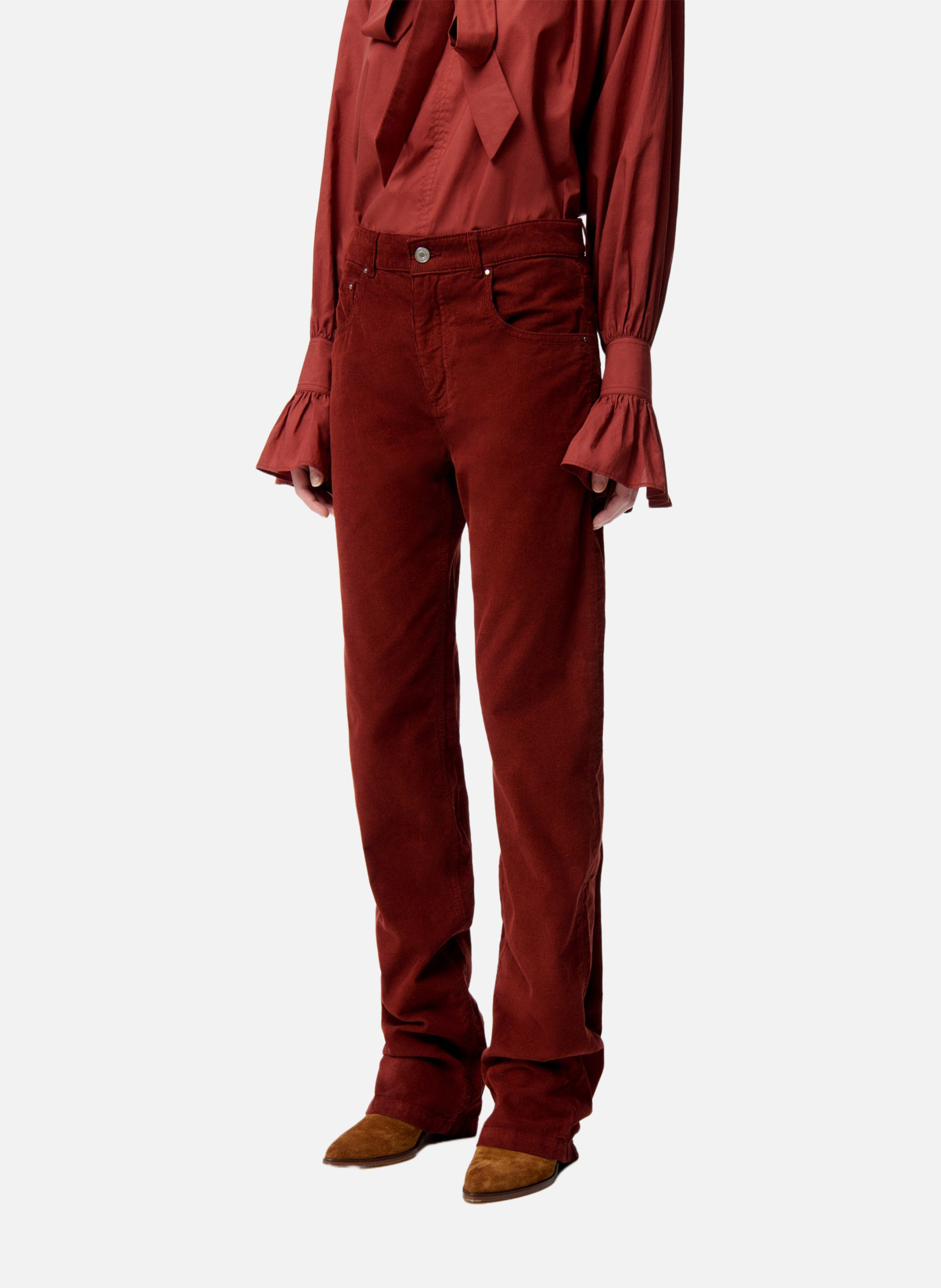 Pantalon farel VANESSA BRUNO Rouge