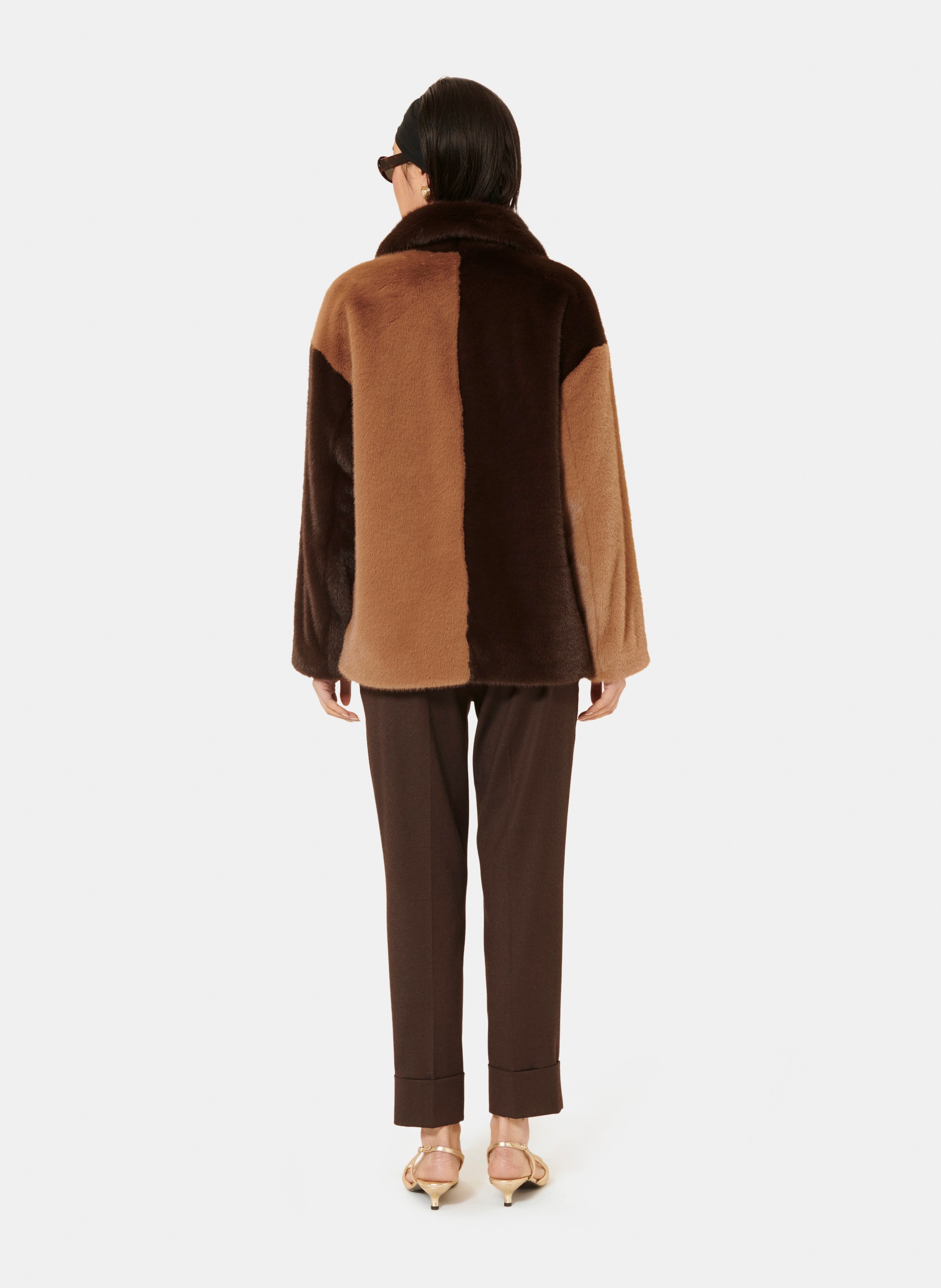 Manteau magritte TARA JARMON Marron