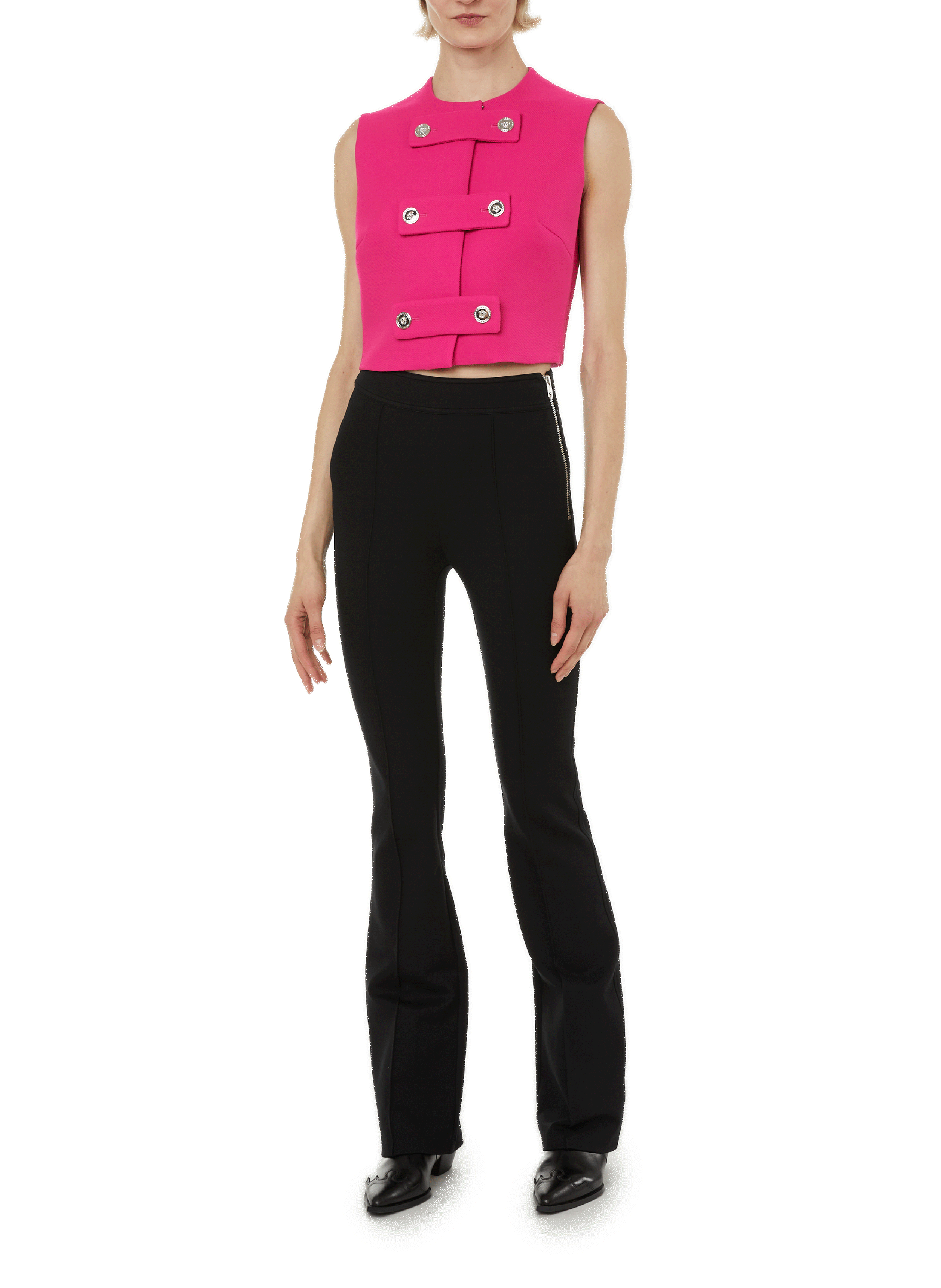 Veste sans manches VERSACE Rose