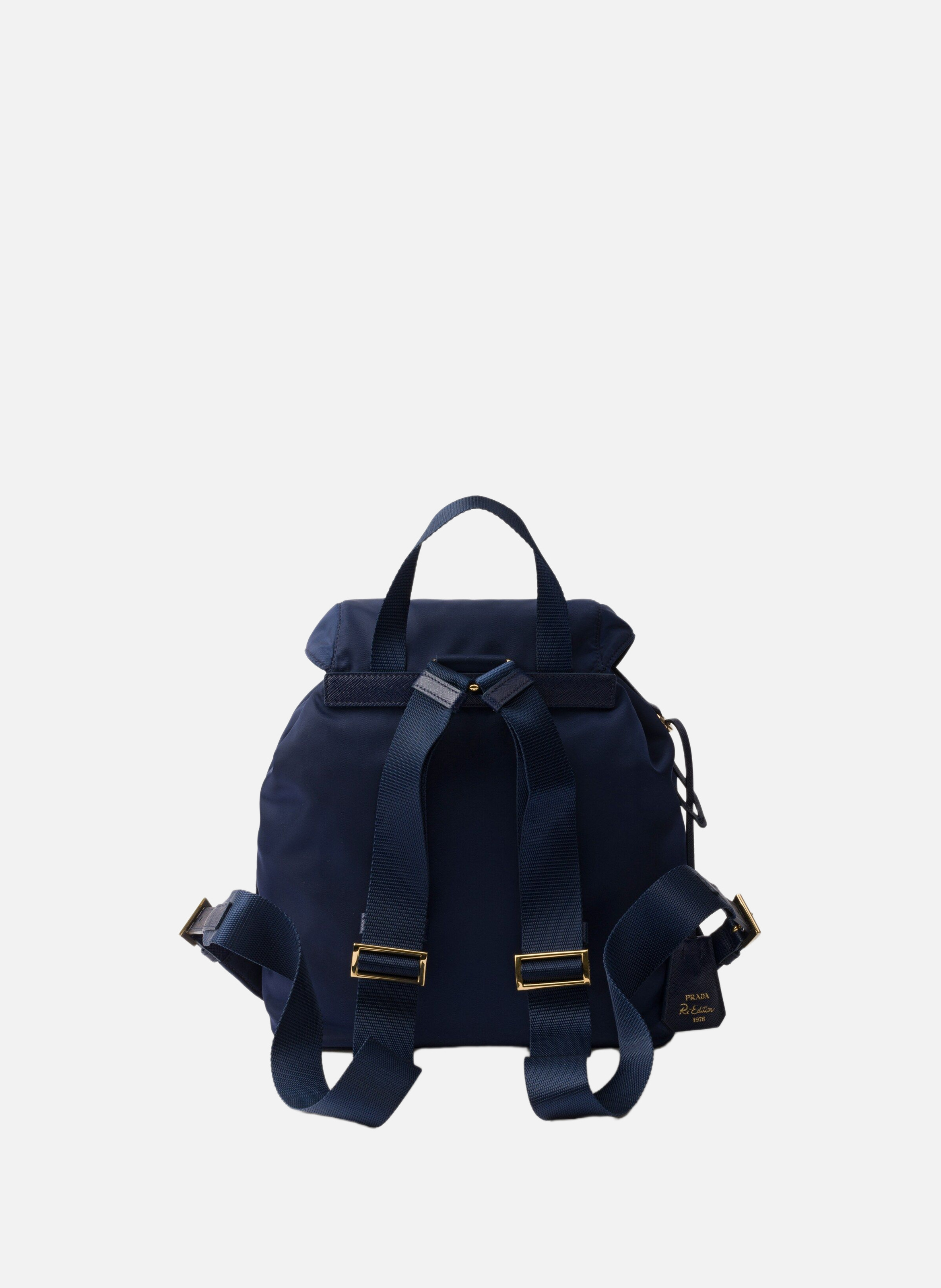 Petit sac à dos prada re-edition 1978 en re-nylon PRADA Bleu