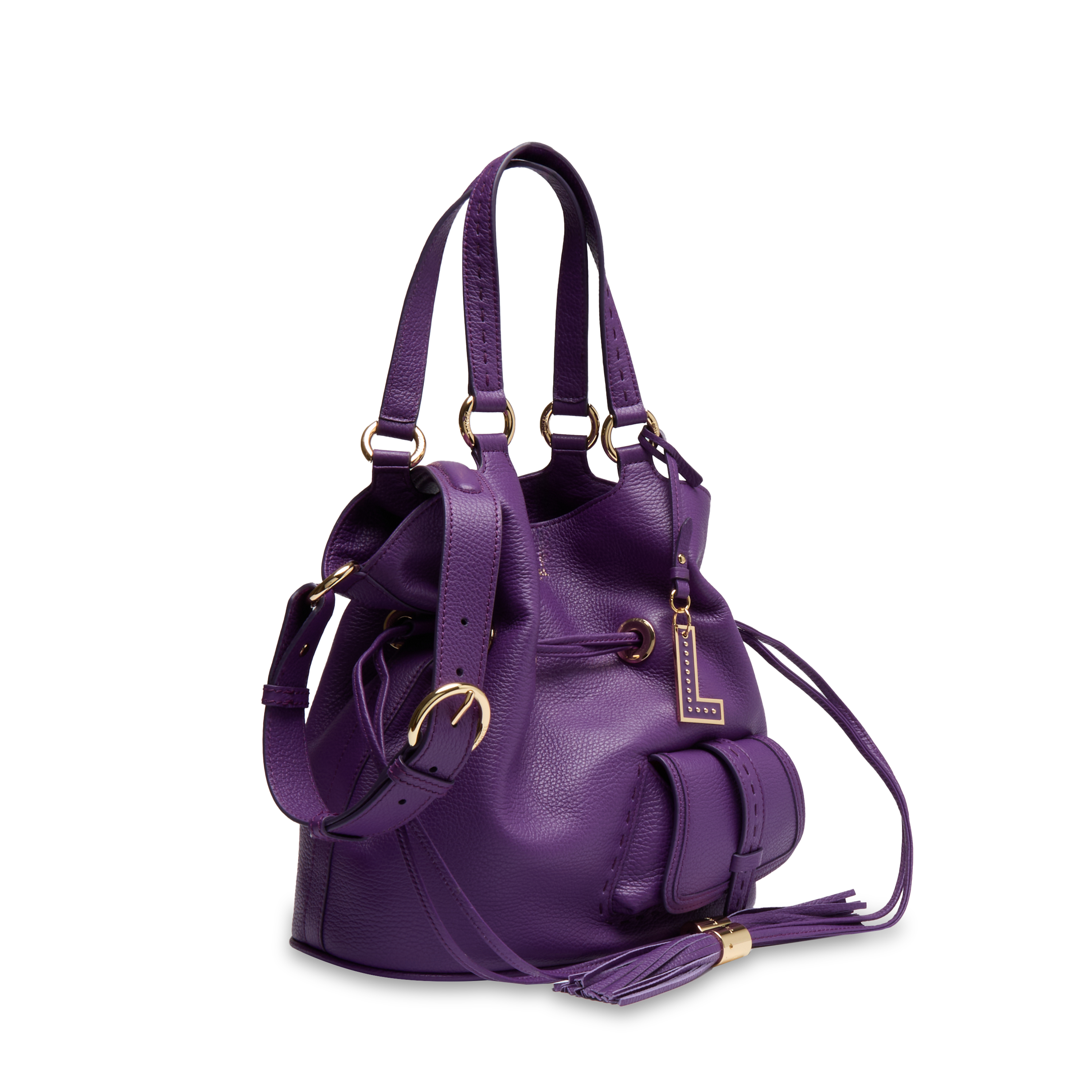 Sac seau m - premier flirt de lancel LANCEL Violet