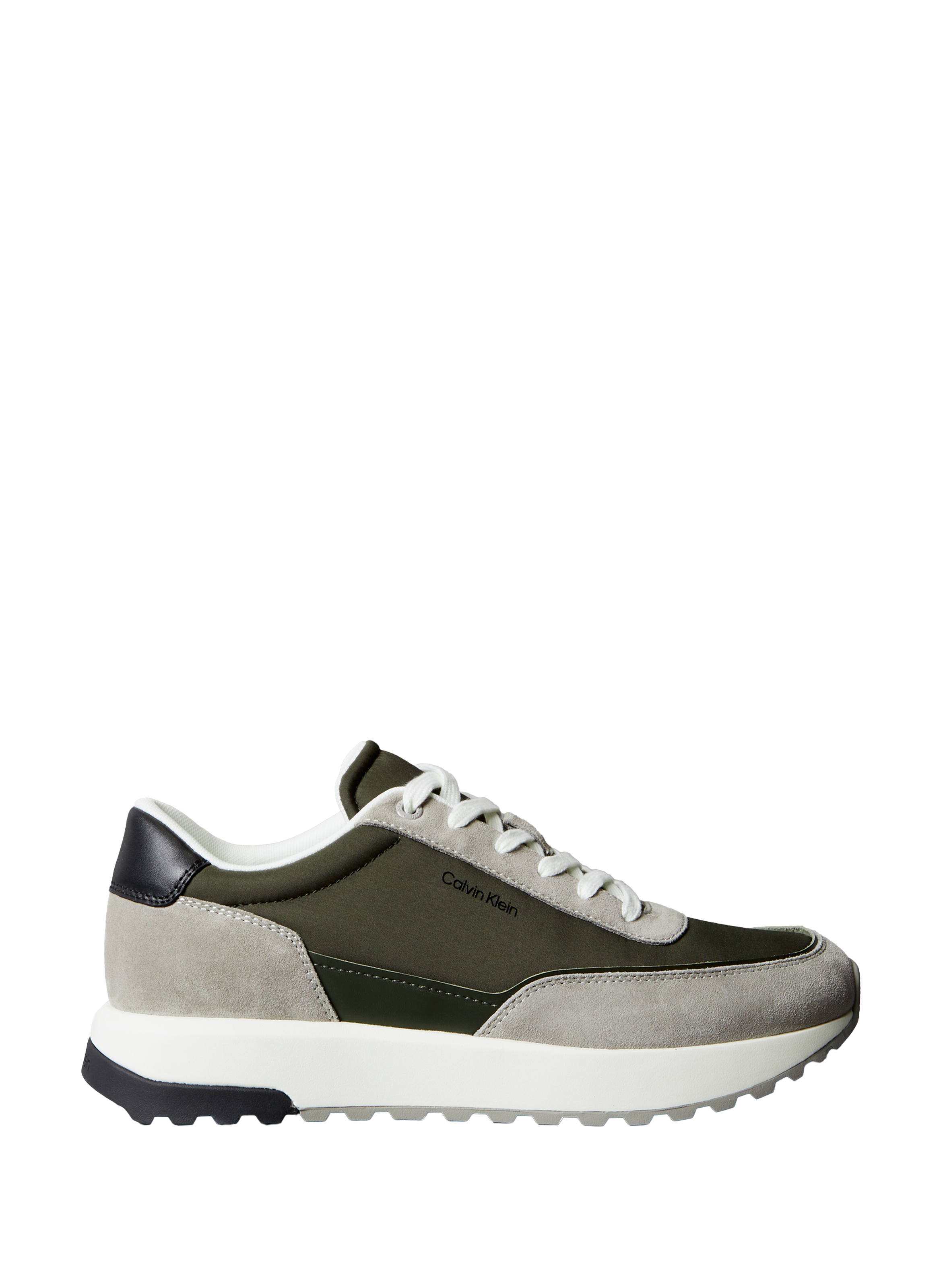 CALVIN KLEIN Leather sneakers Multicolour