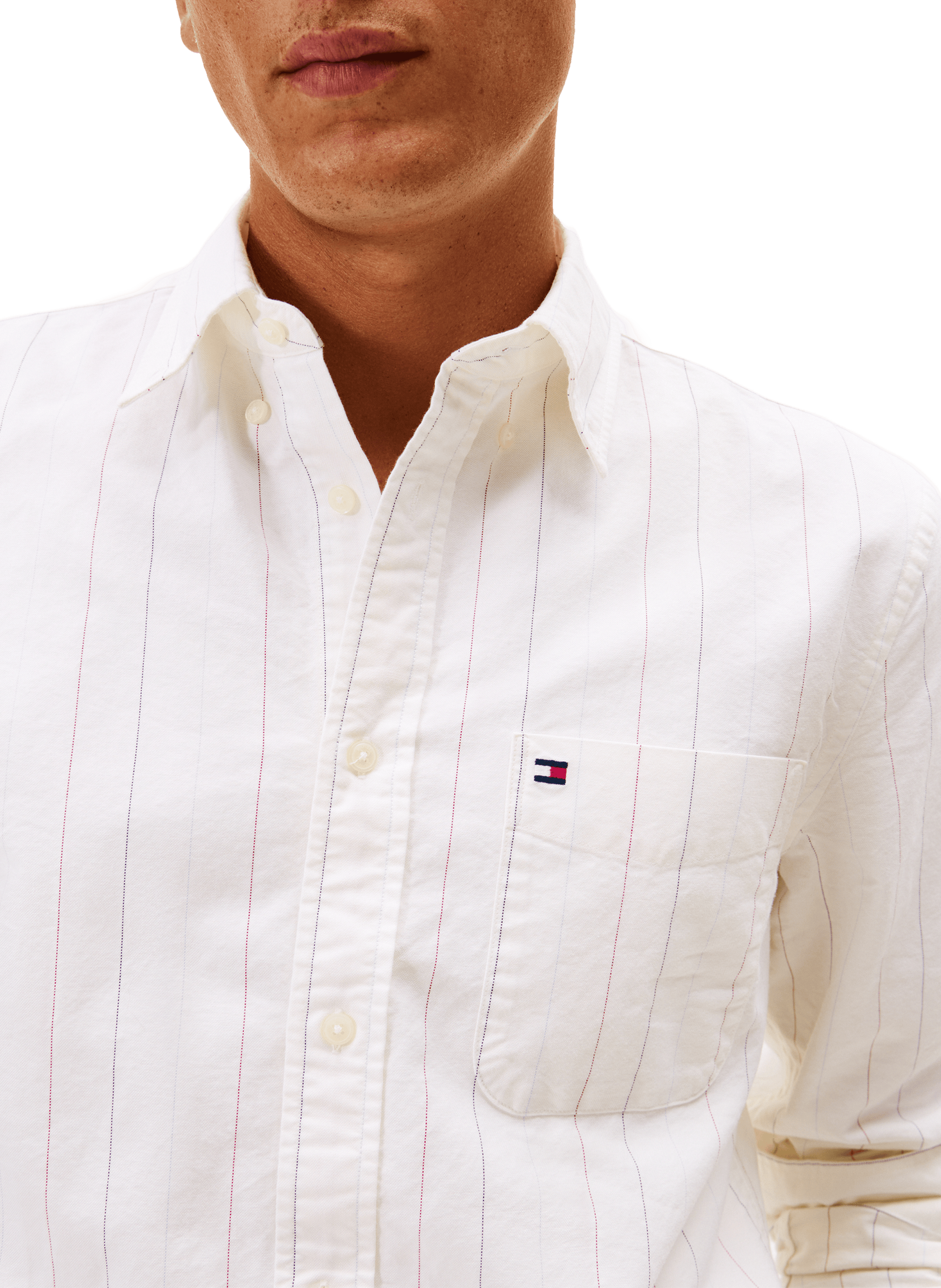 Linen shirt TOMMY HILFIGER White