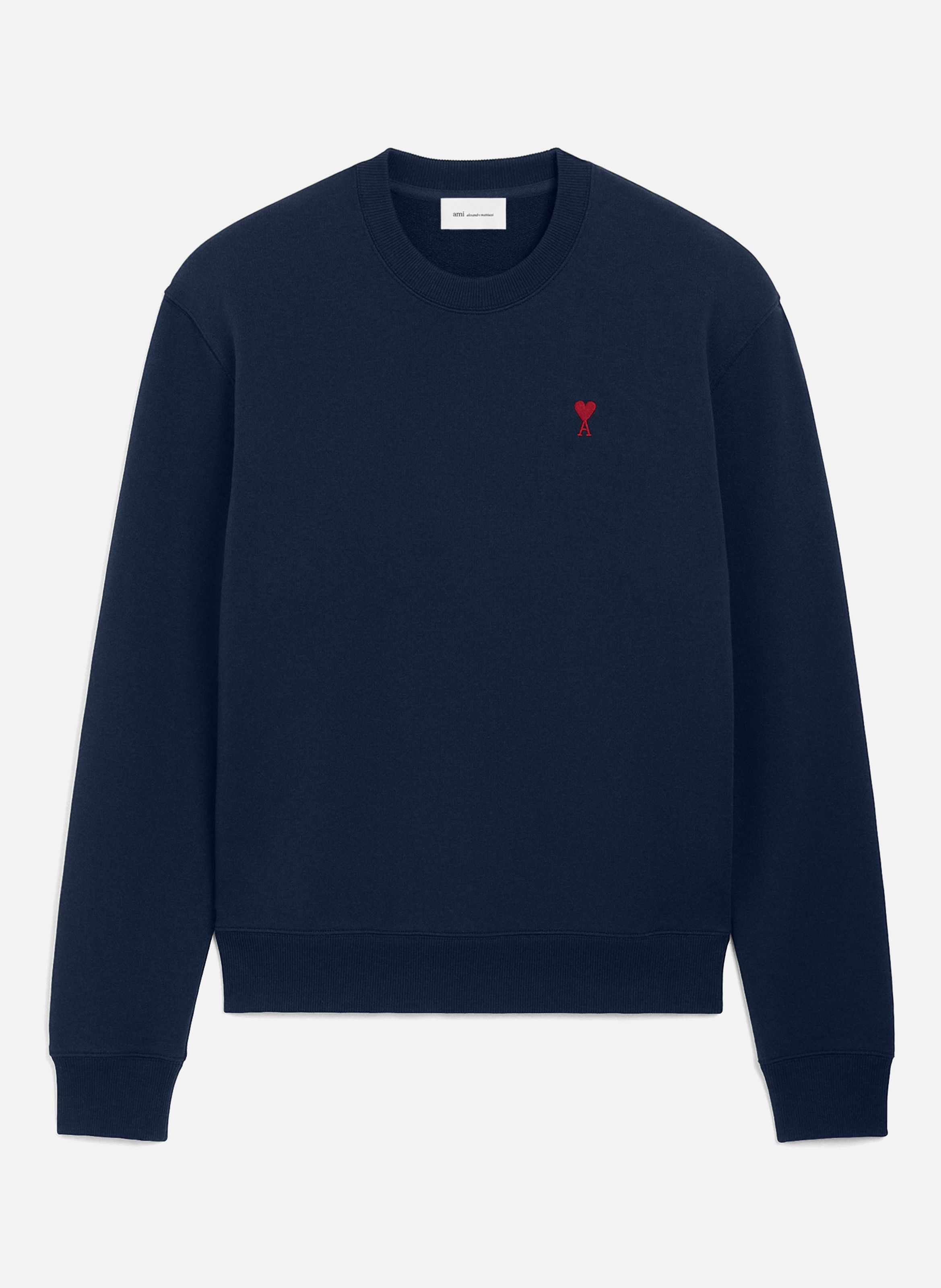 Sweatshirt Ami de Coeur Rouge unisexe AMI PARIS Bleu