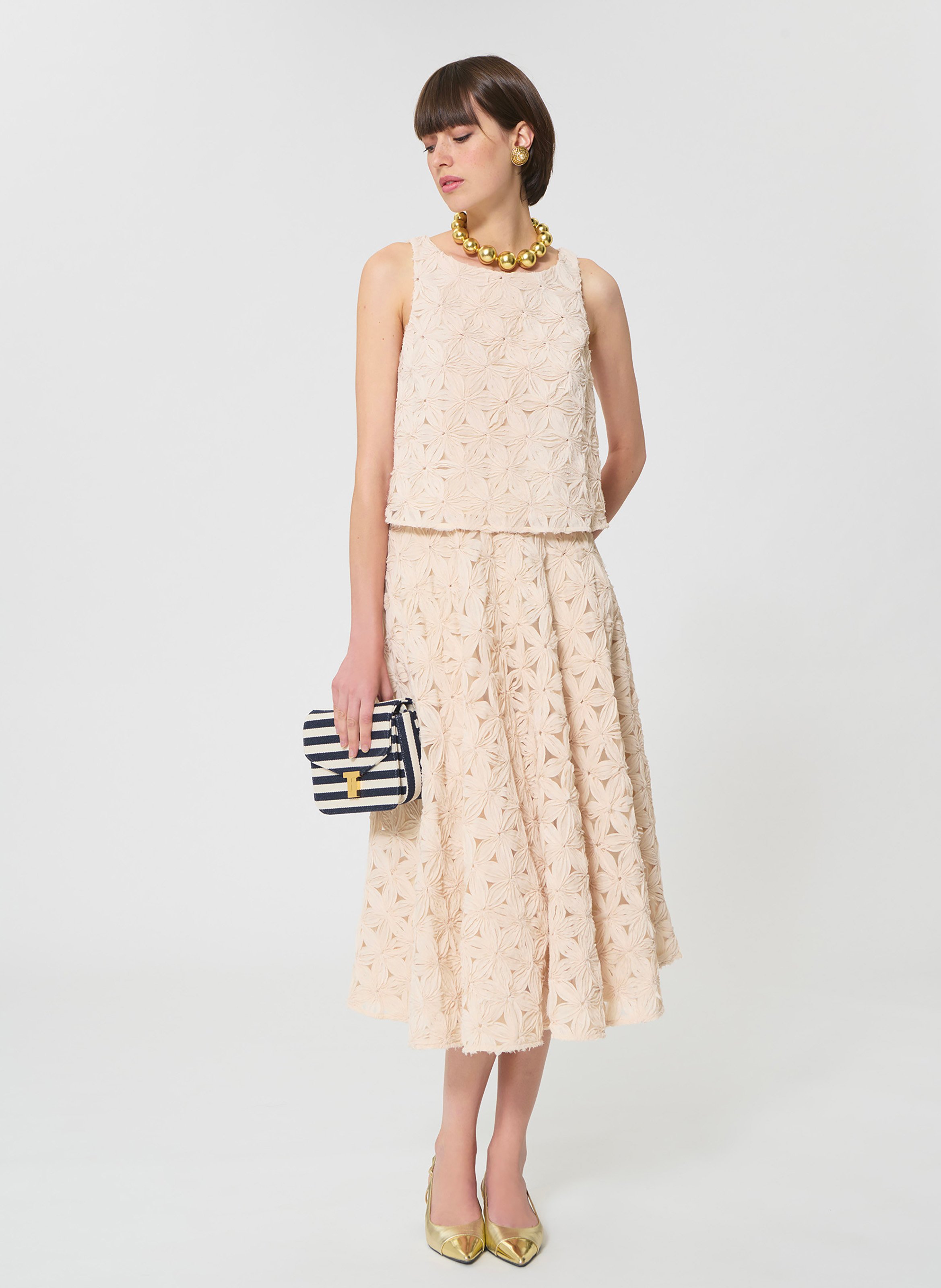 Jupe jackie TARA JARMON Beige