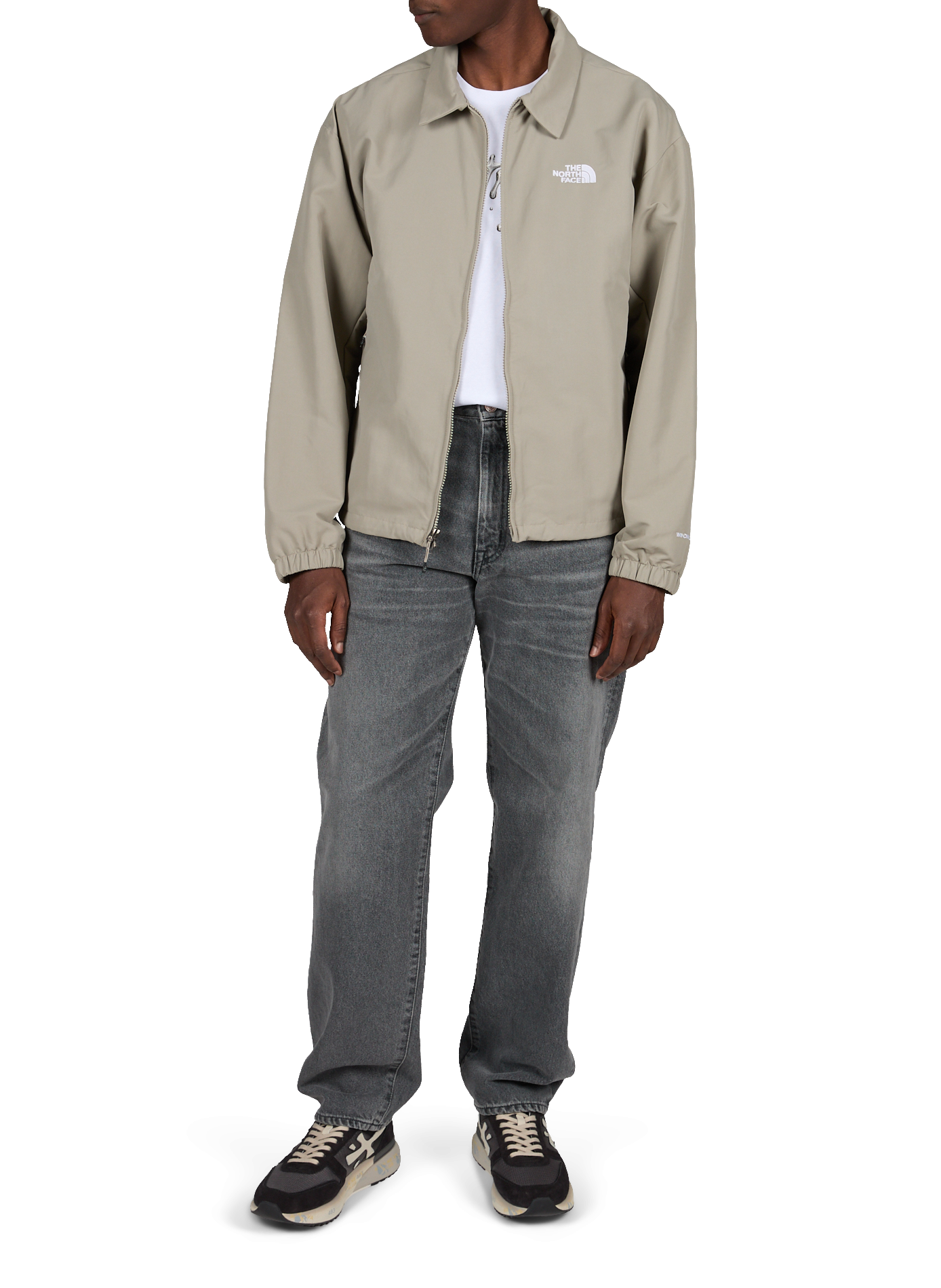 TNF Easy Windbreaker Jacket THE NORTH FACE Grey
