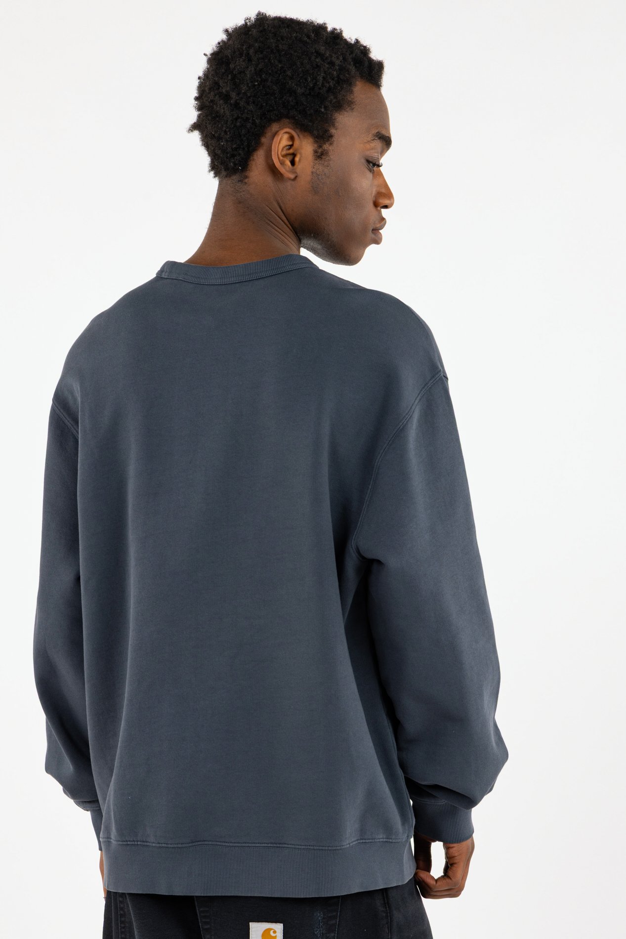Sweatshirt faded pond corps sweat CARHARTT WIP Bleu