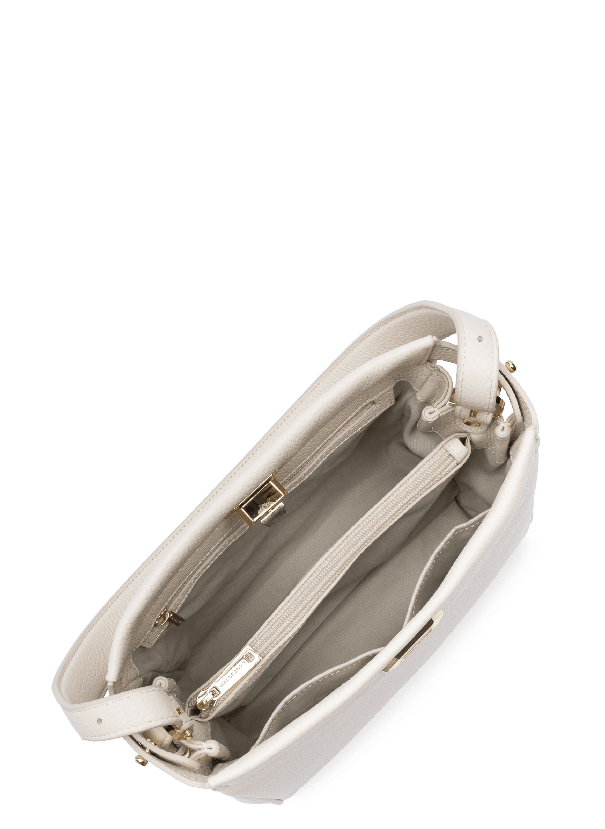 M hobo bag - mademoiselle romy LANCASTER White