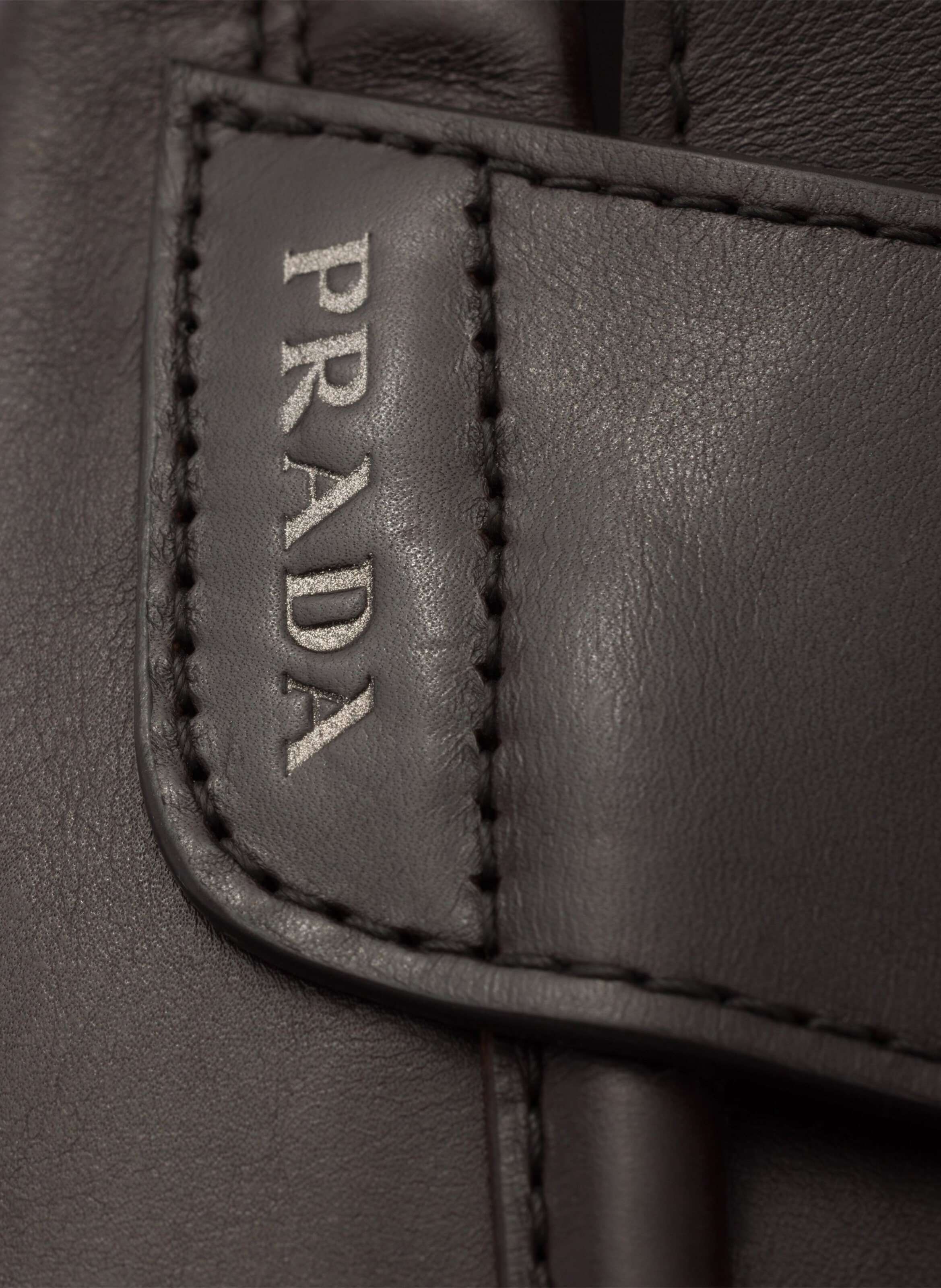 Mocassins speedrock en cuir PRADA Marron