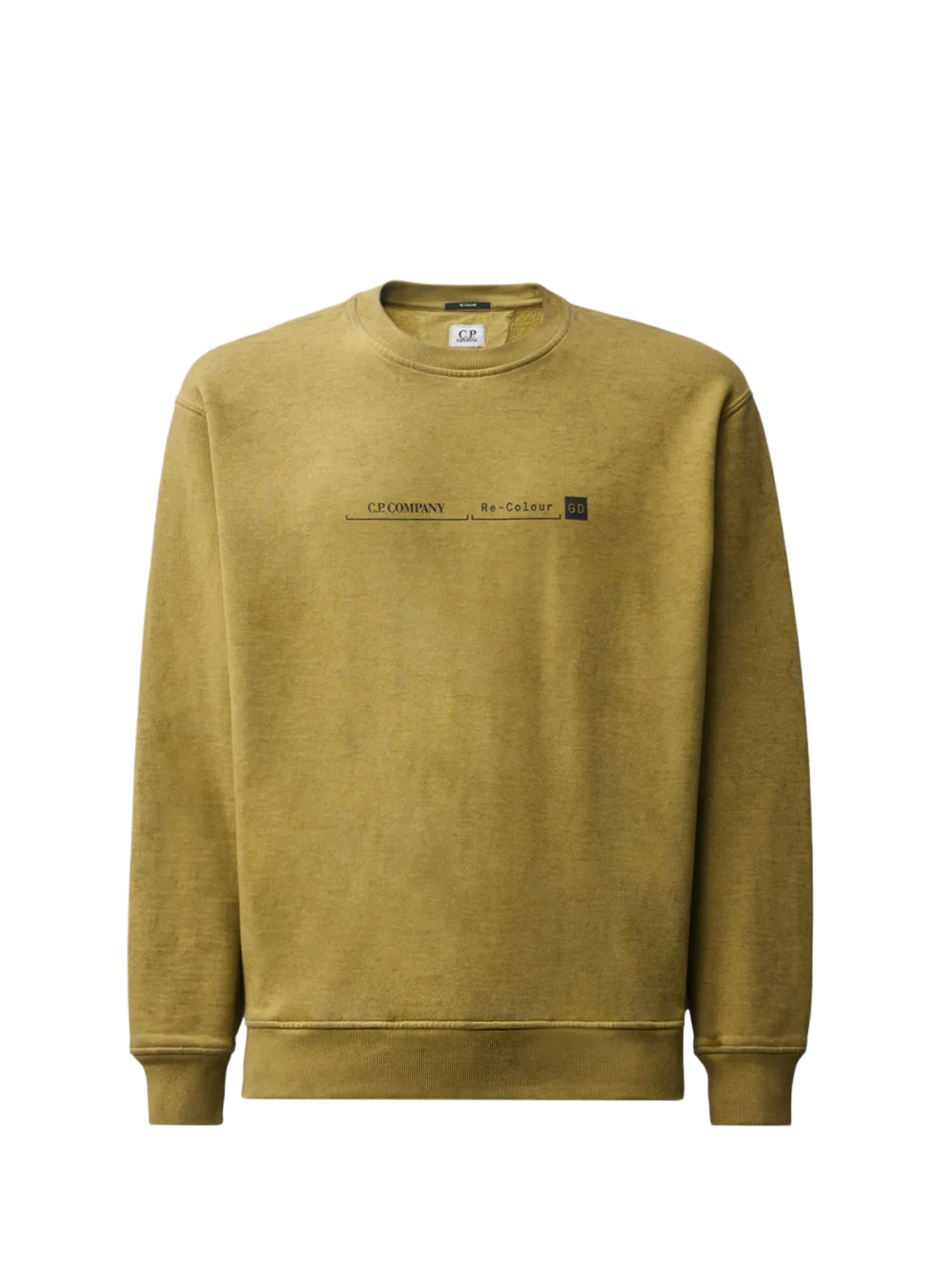 Straight cotton jumper CP COMPANY Khaki