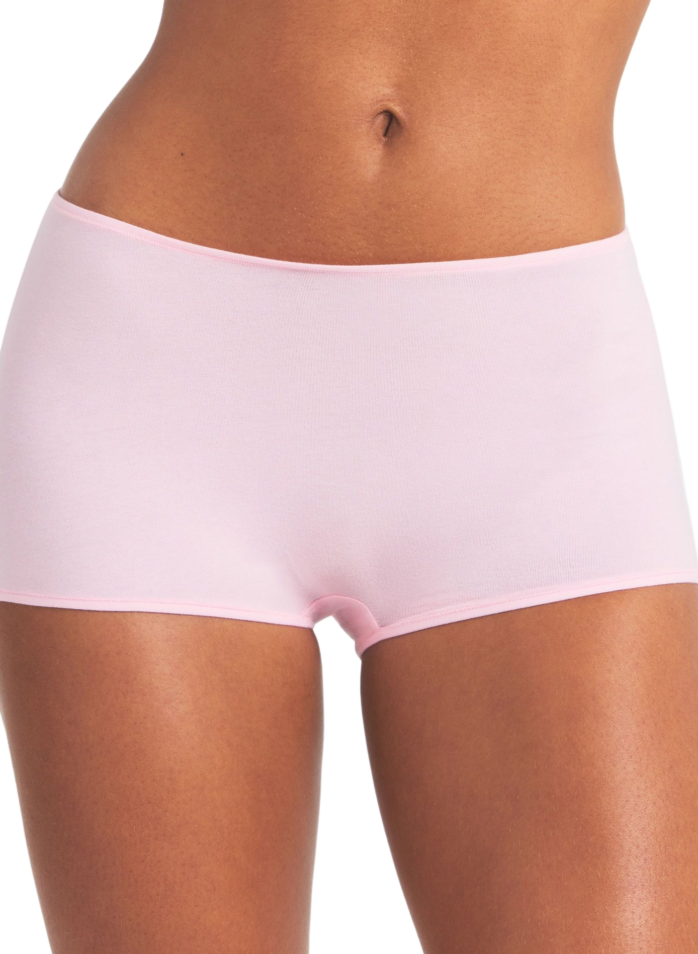Shorty court en coton mélangé SKIMS Rose
