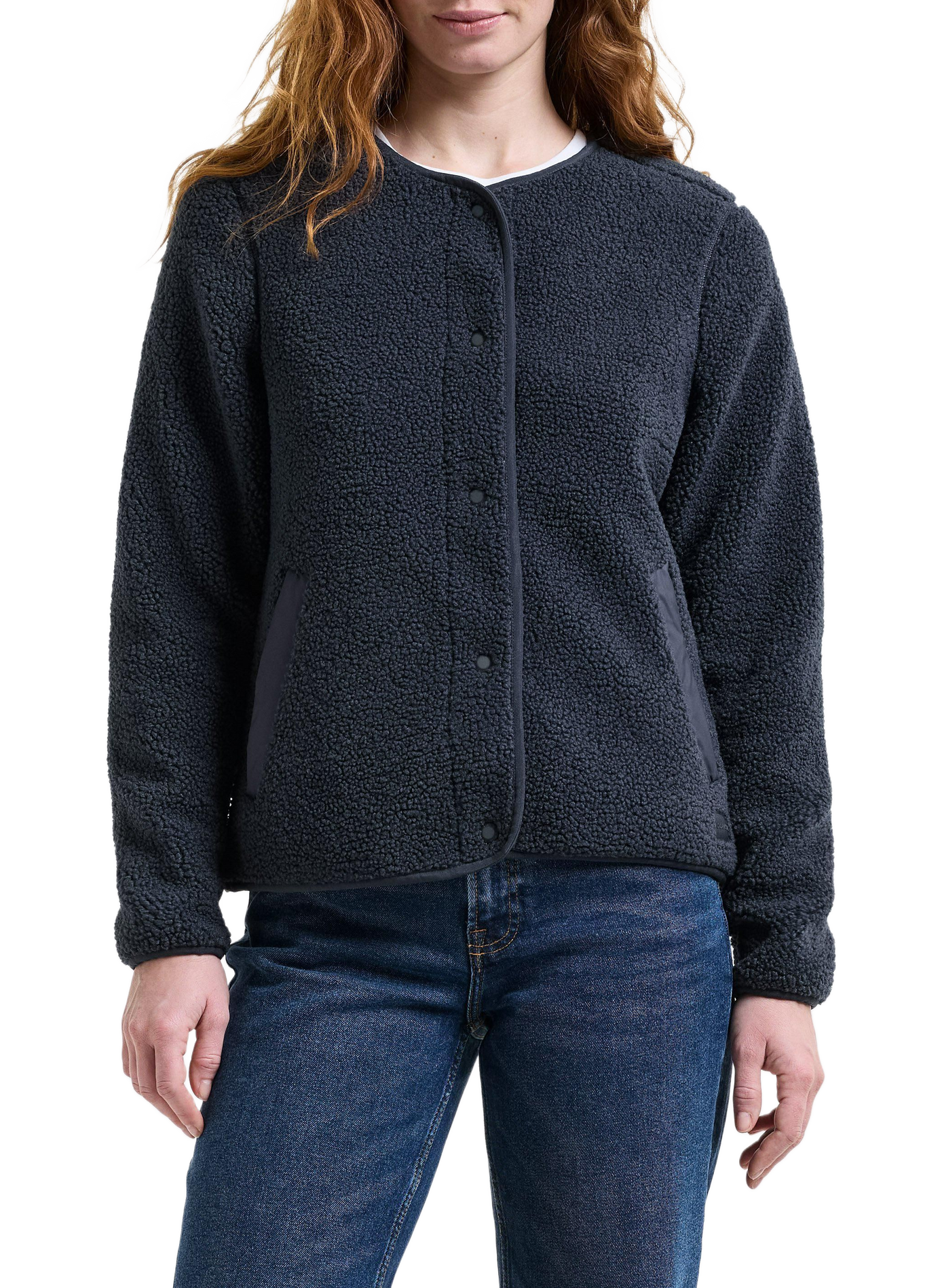 SELMA jacket in soft fleece DIDRIKSONS Blue