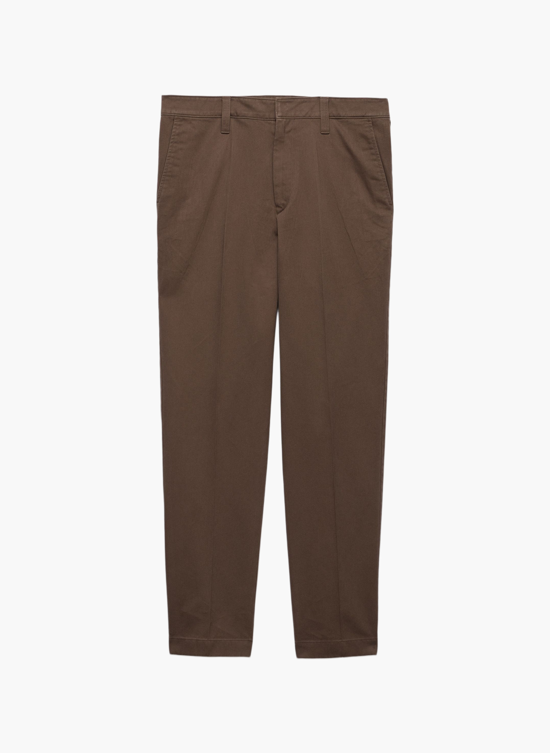 Pantalon en coton délavé PRADA Gris