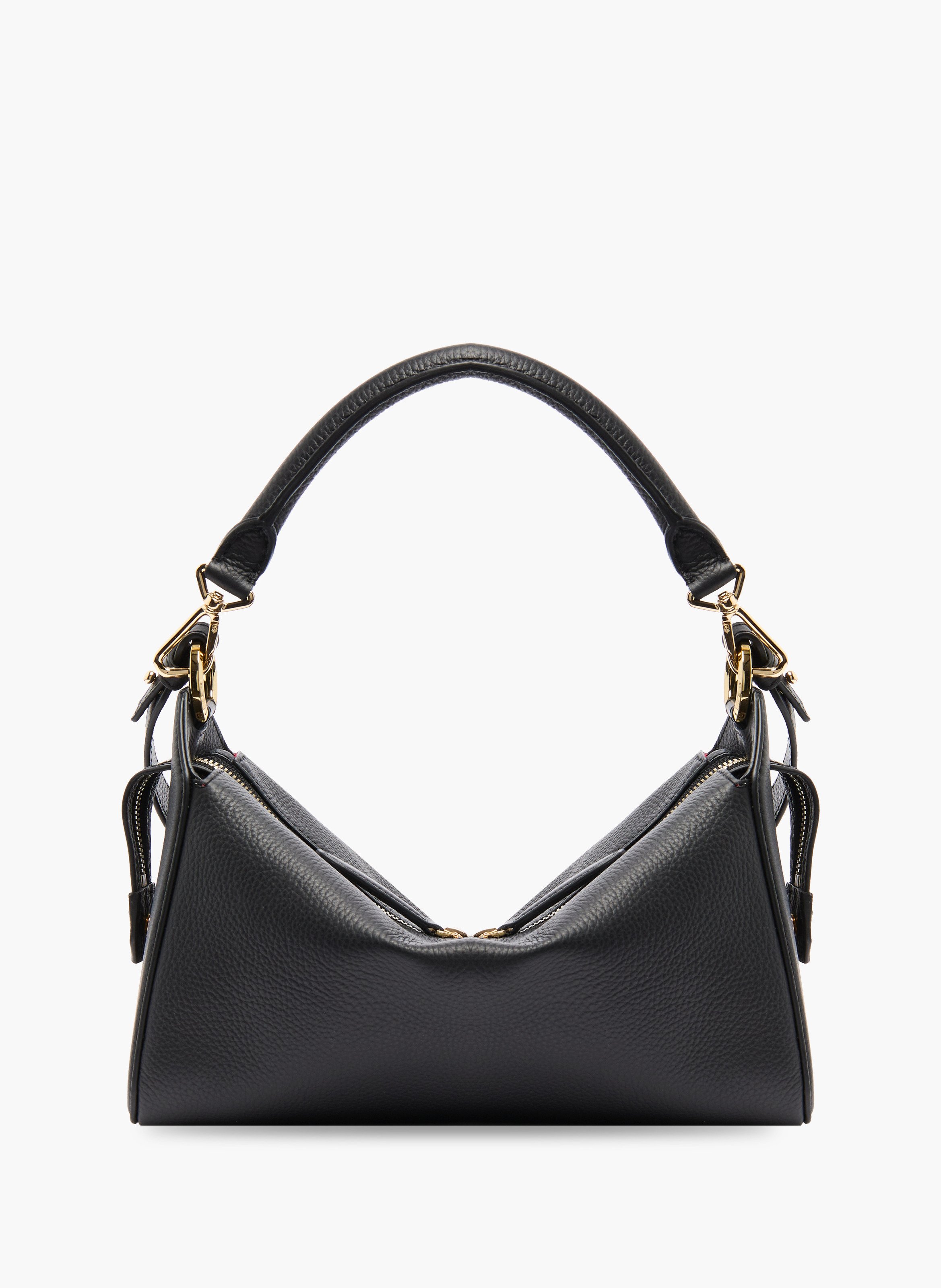 Sac hobo louison de lancel en cuir de vachette graine LANCEL Noir