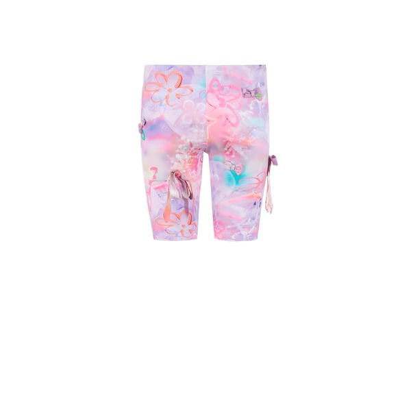 Cycliste à imprimé