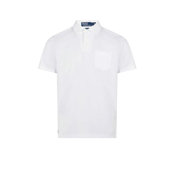 Polo slim en maille piqué de coton