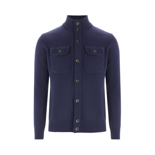 Gilet à boutons en laine