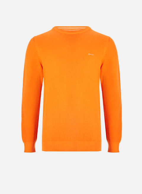 OrangeGANT cotton pique knit sweater 