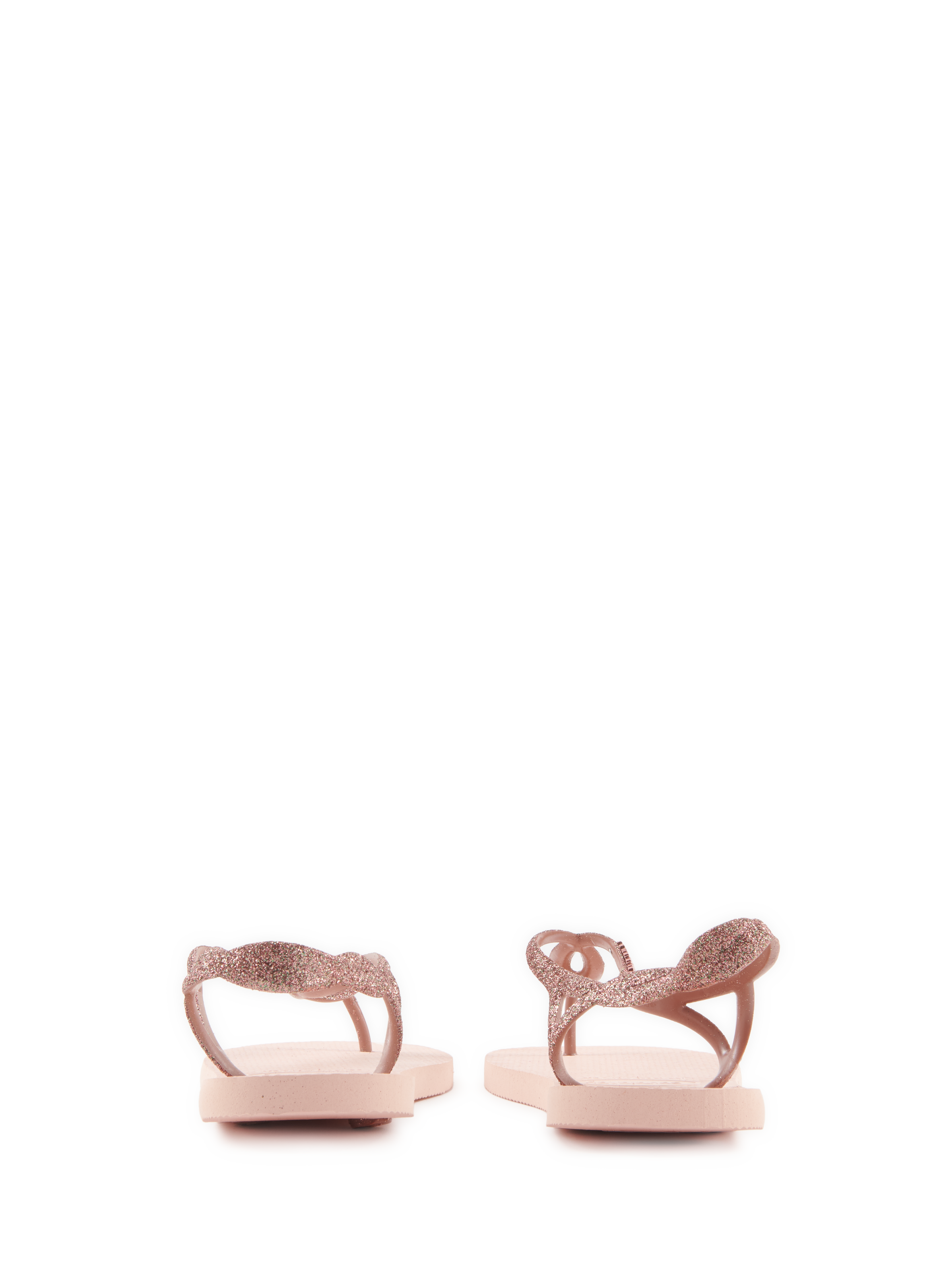 Sparkly flip flops HAVAIANAS Pink