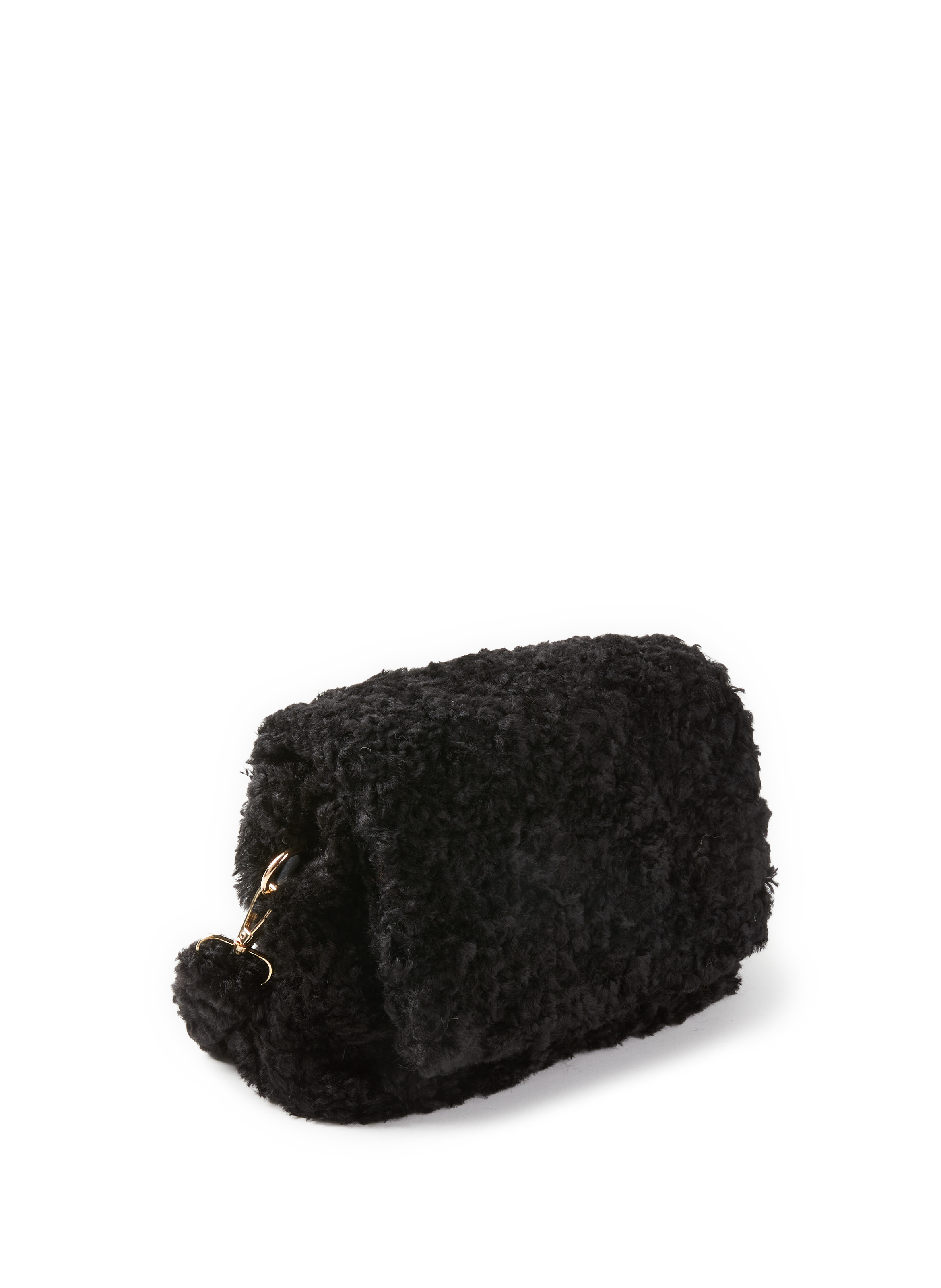 Sac à main texturé  AU PRINTEMPS PARIS Noir