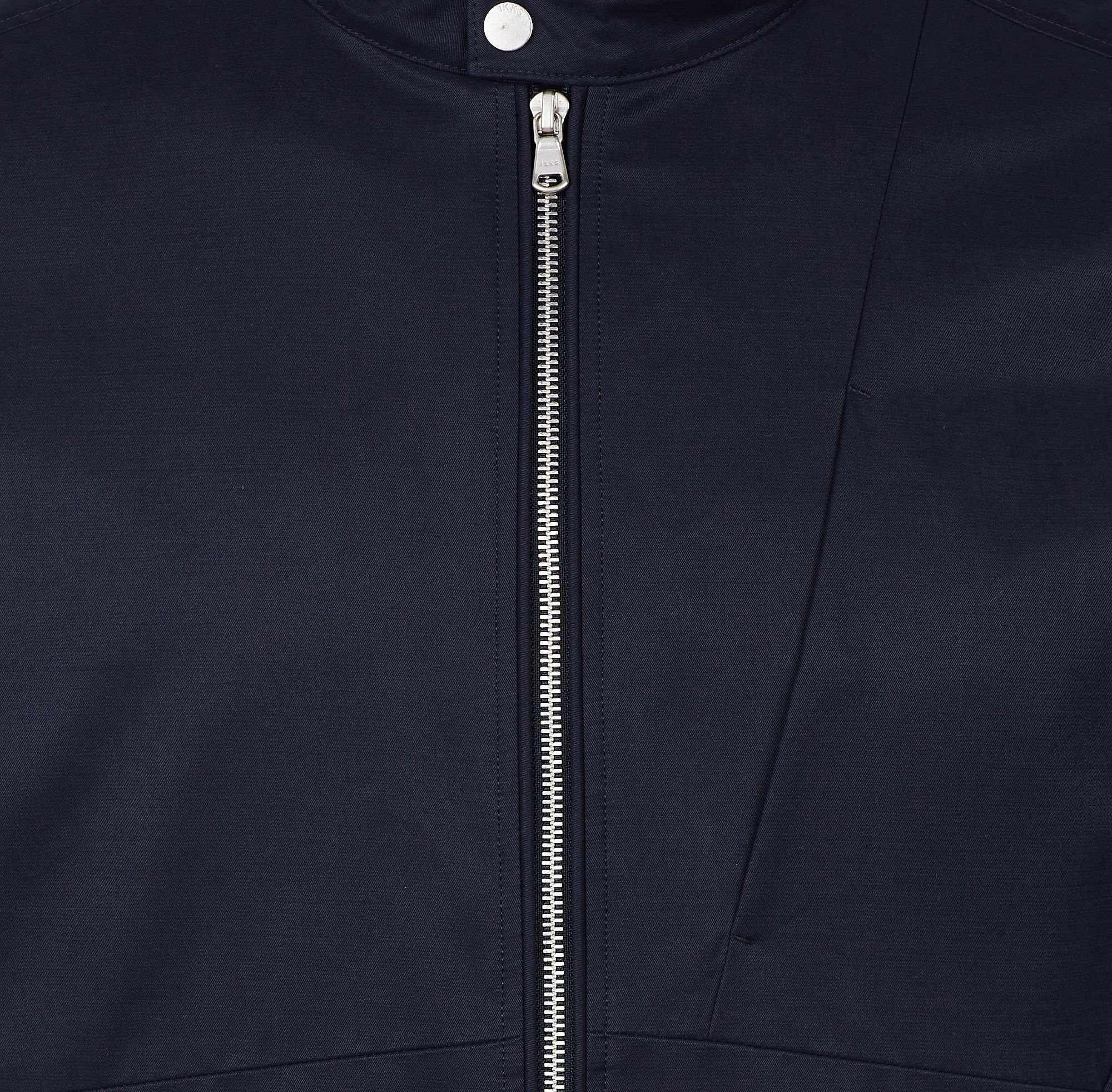 Blouson col rond en coton mélangé IKKS 