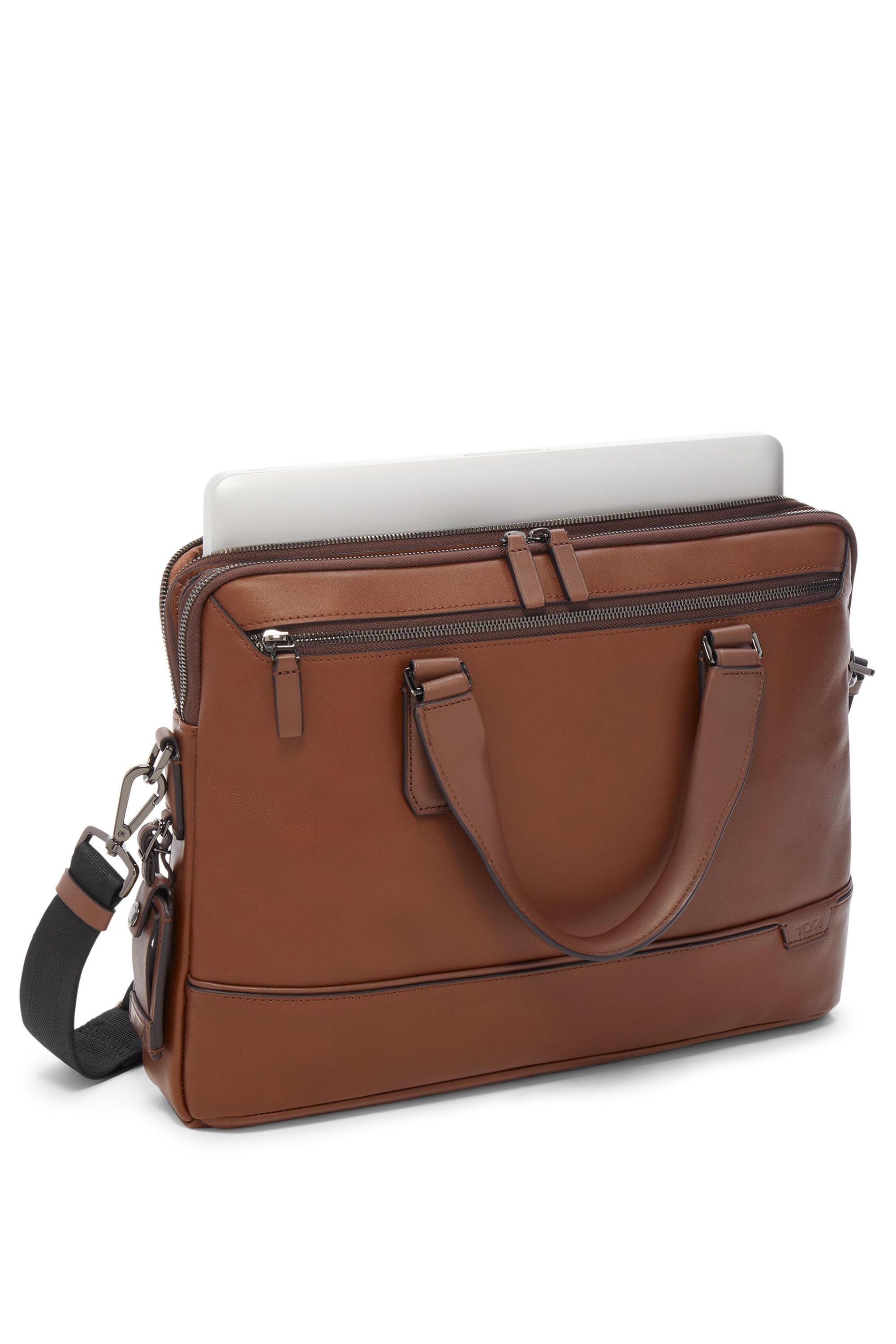 Tumi harrison briefcase taille s TUMI Marron