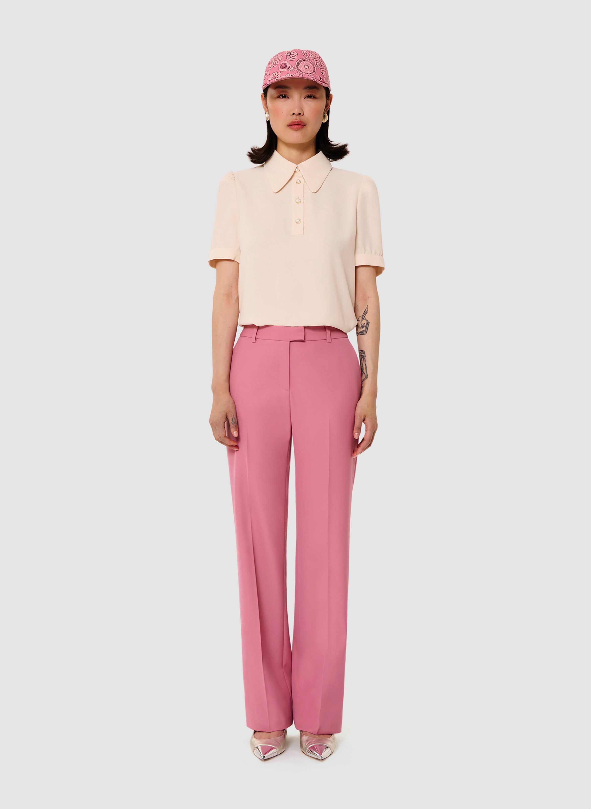 Pantalon poupee TARA JARMON Rose